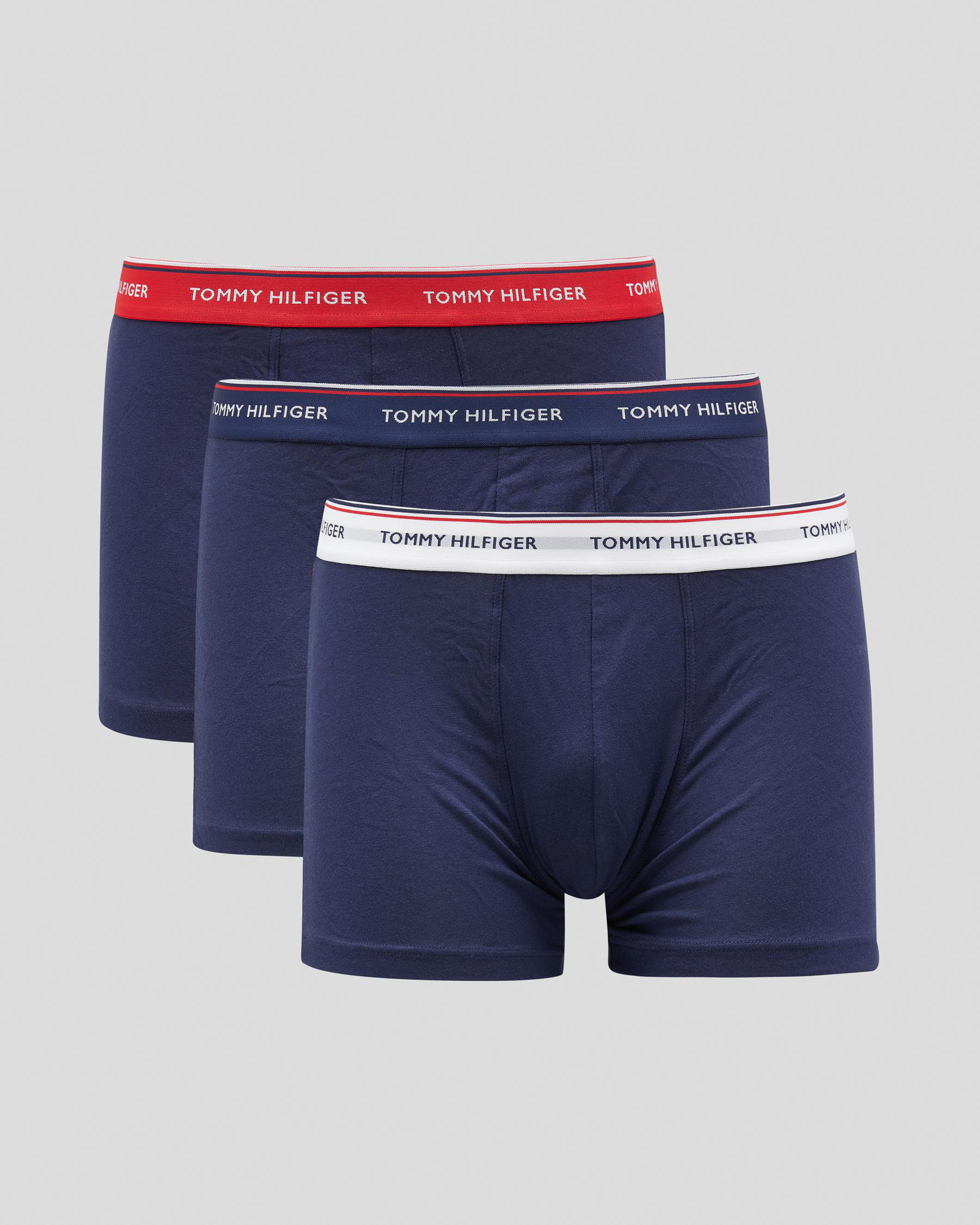 Tommy Hilfiger Briefs 3 Pack In Navy - Fast Shipping & Easy Returns ...