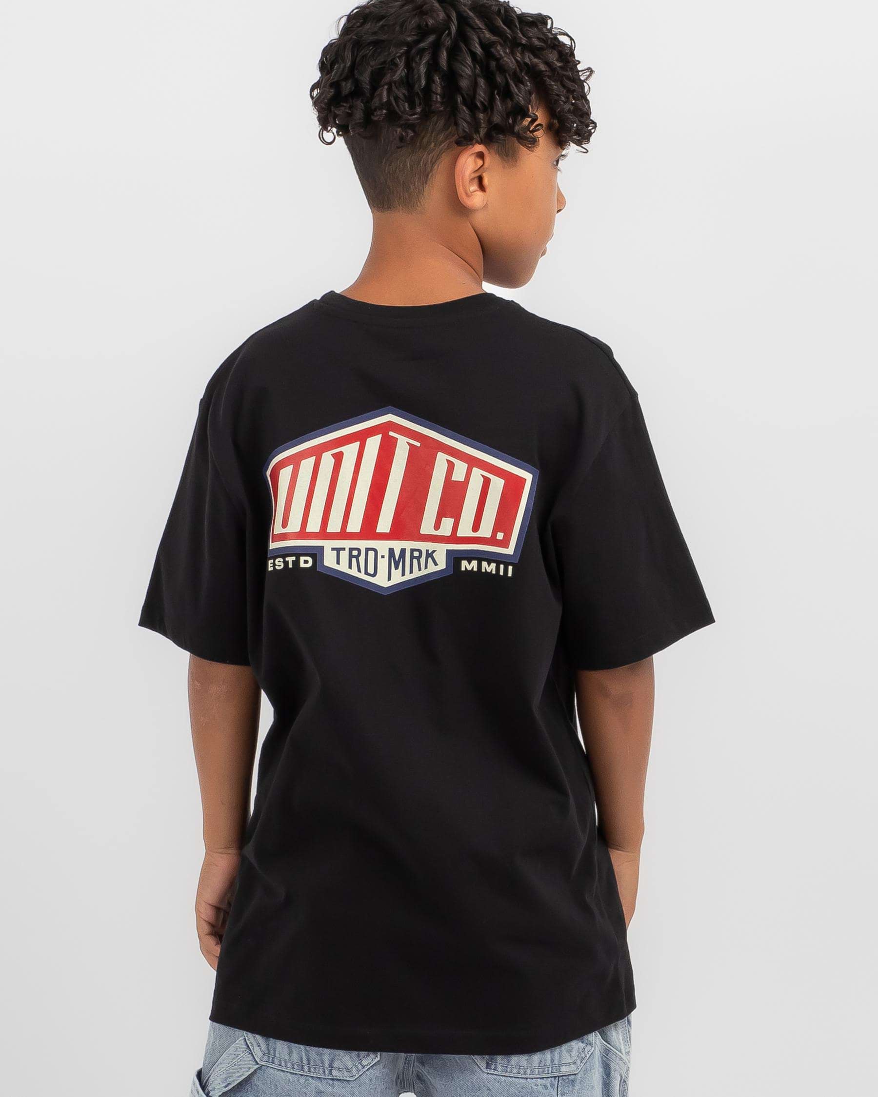 Shop Unit Boys' Transform T-Shirt In Black - Fast Shipping & Easy ...