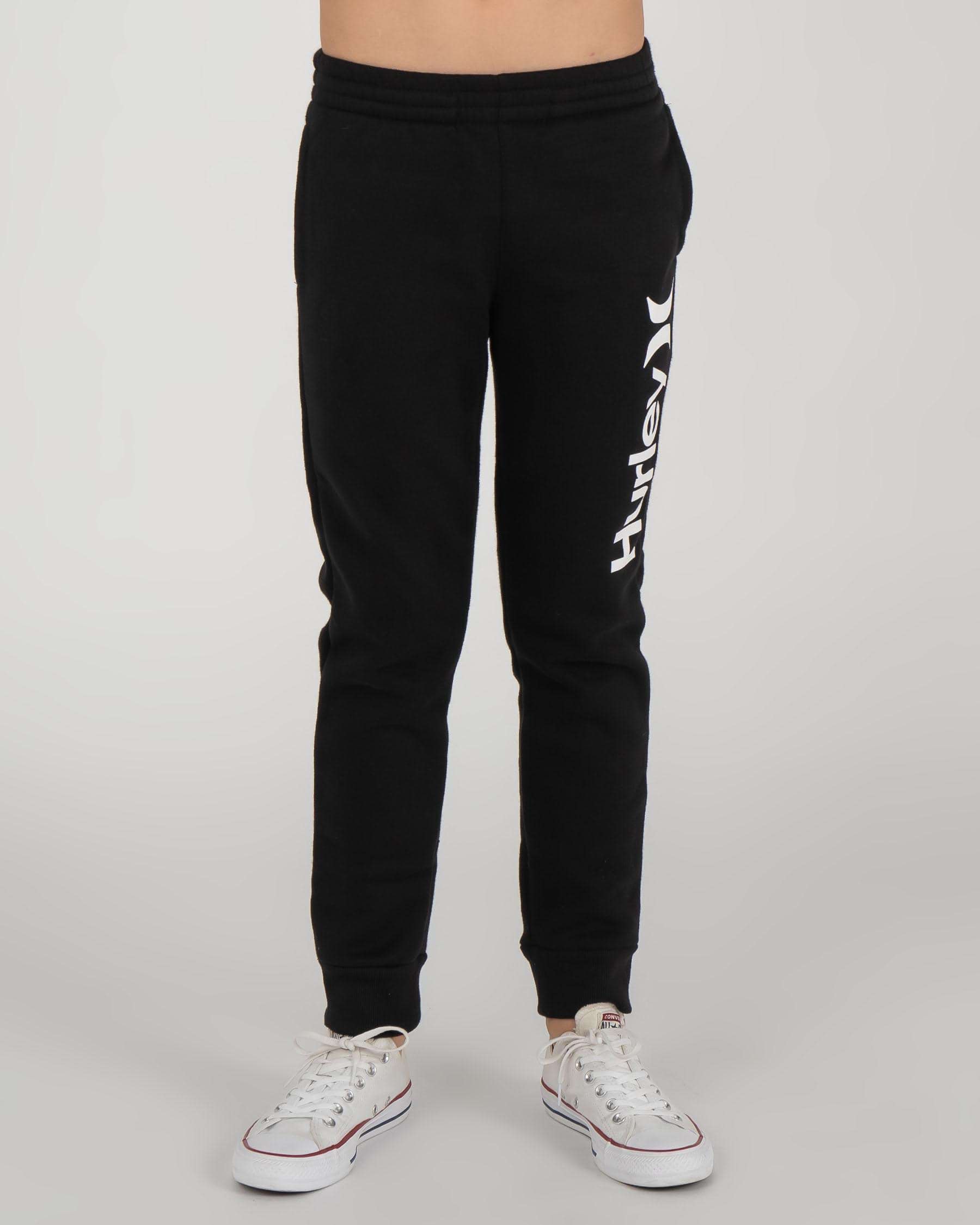 Shop Hurley Boys' Fleece Jogger Pants In 023 - Fast Shipping & Easy 