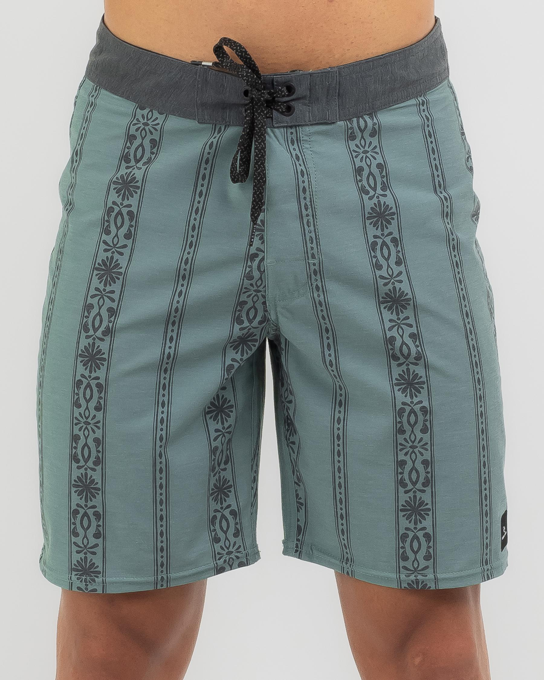 Shop Rip Curl Mirage Vines Board Shorts In Blue Stone - Fast Shipping ...