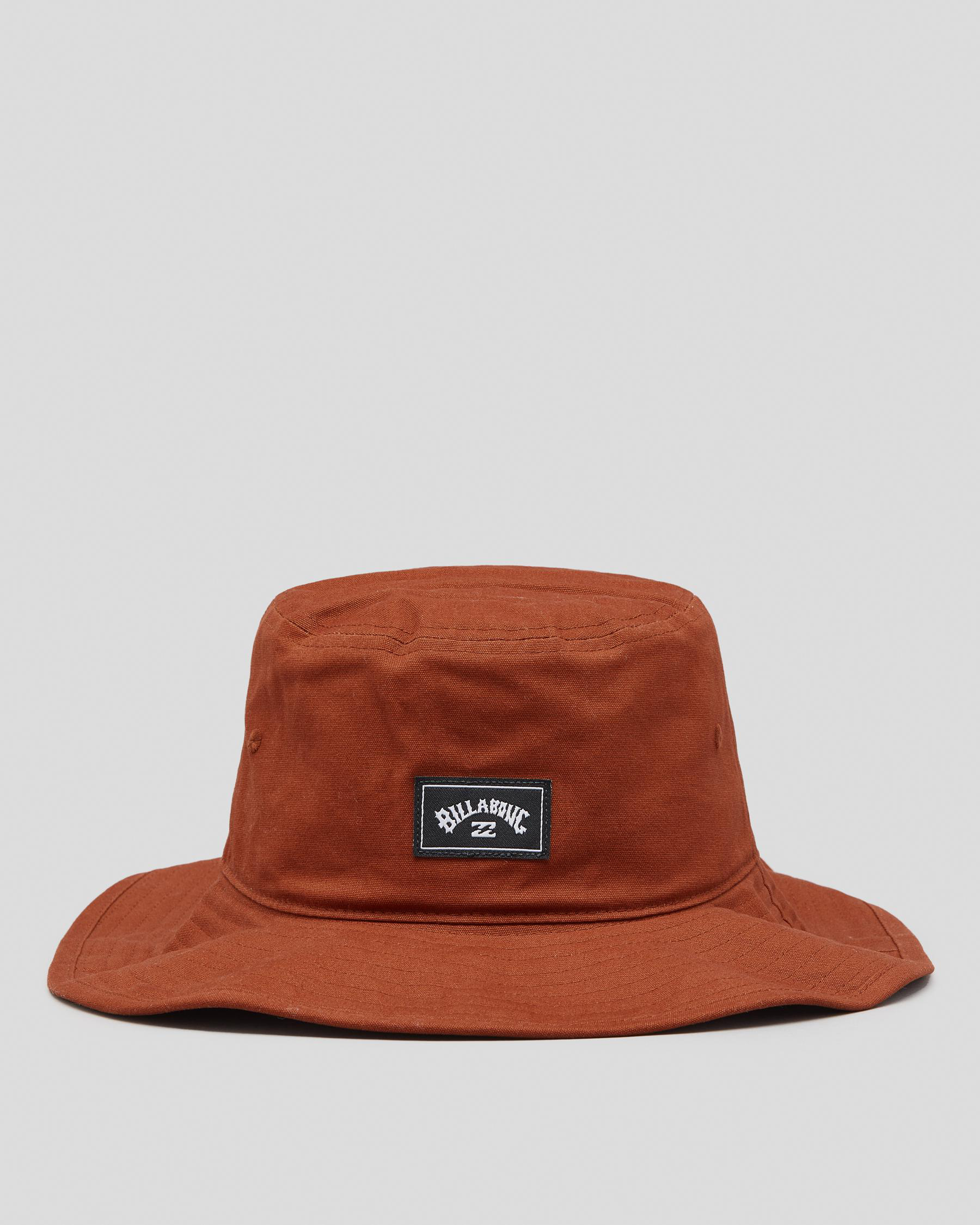 Shop Billabong Big John Bucket Hat In Brick - Fast Shipping & Easy ...