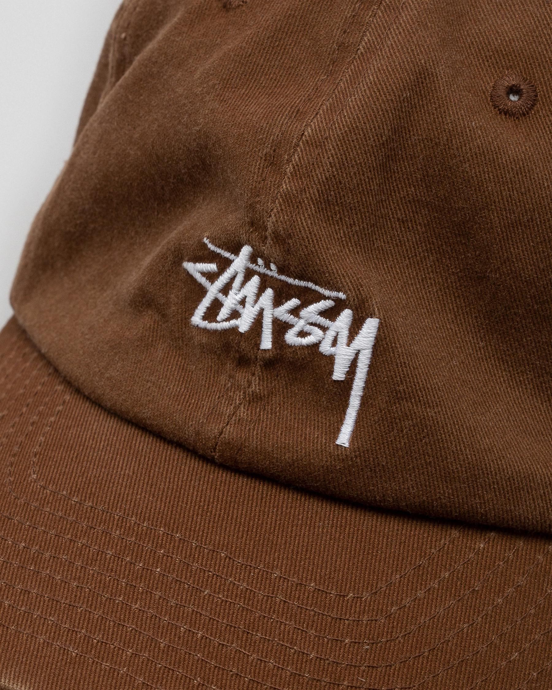 stussy brown cap