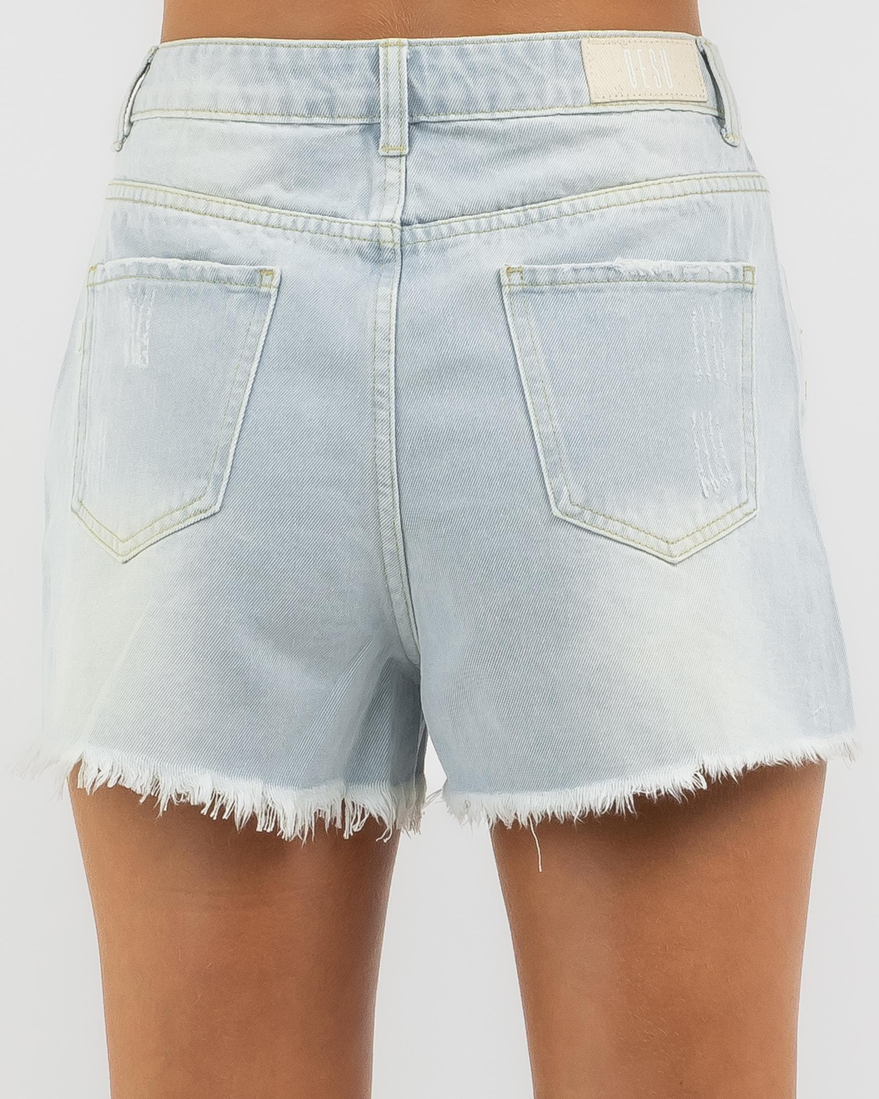 DESU Imogen Shorts In Light Mid - Fast Shipping & Easy Returns - City ...