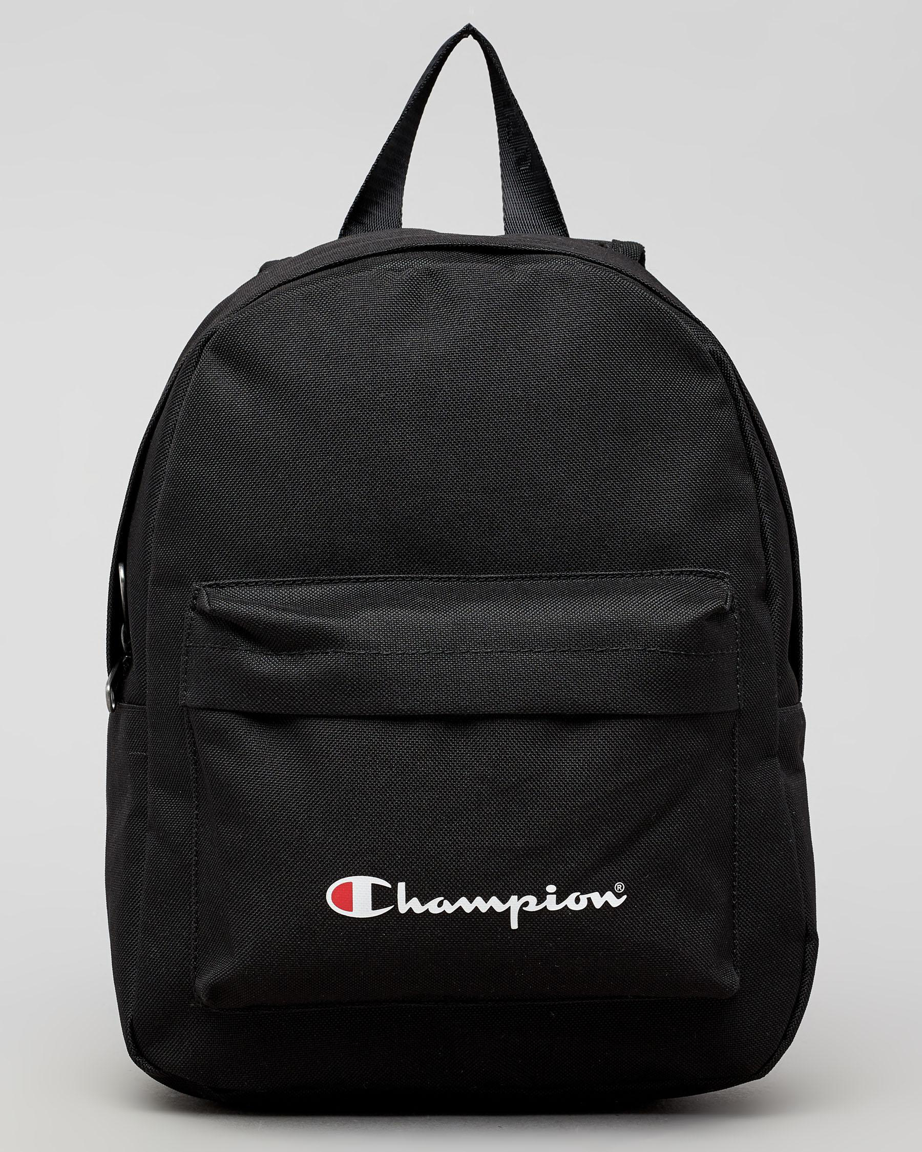 Champion Small Logo Backpack In Black | City Beach United States