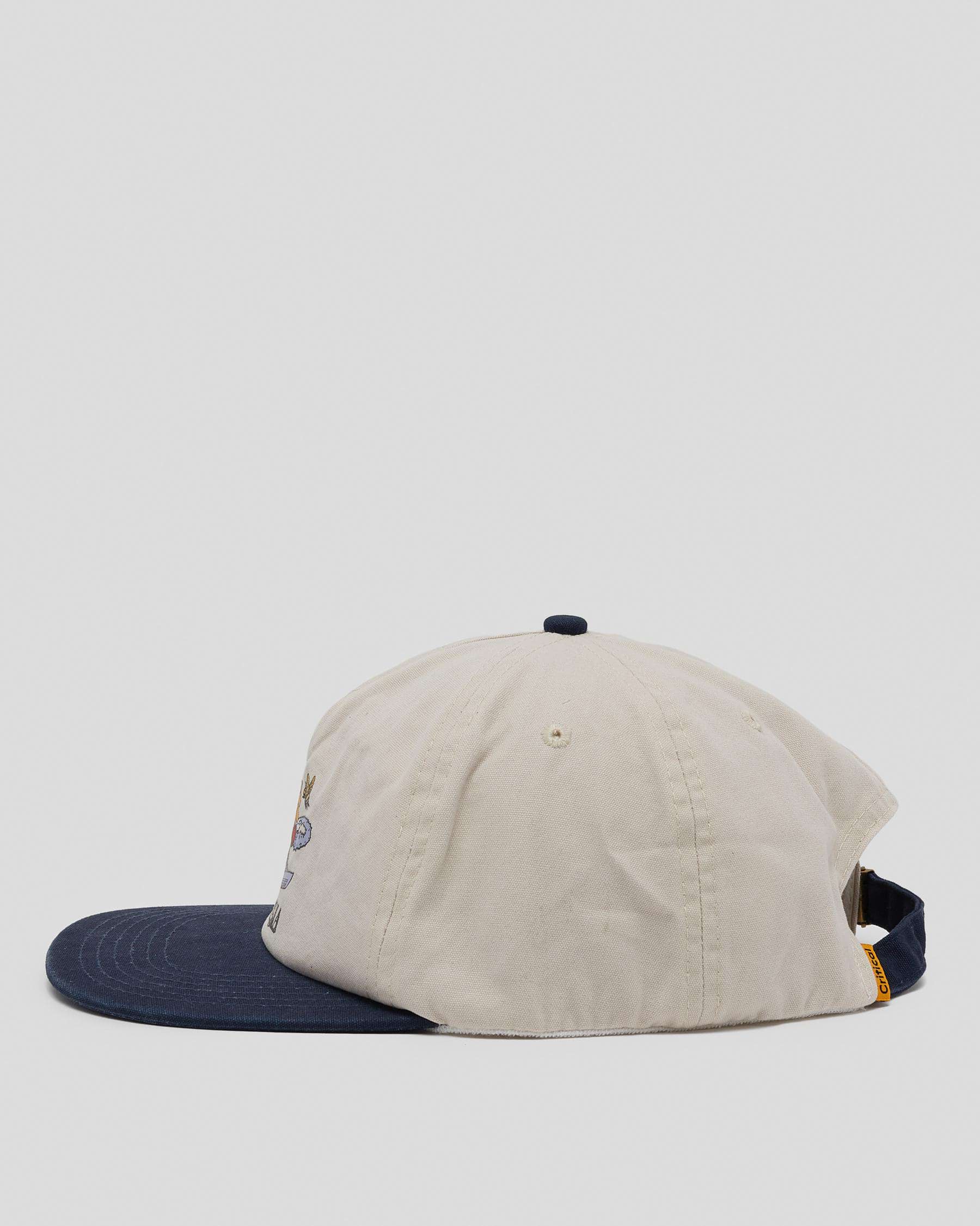 Shop The Critical Slide Society Plantasia Cap In White - Fast Shipping ...