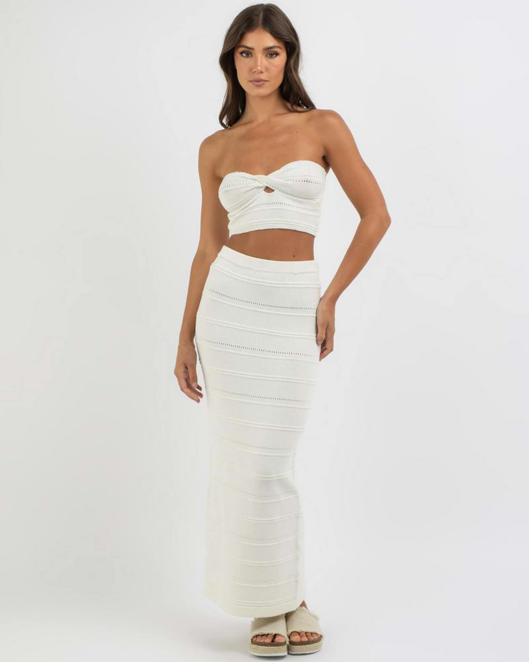 Mooloola Wategos Tube Top United Returns & Easy States In Beach White City FREE* - - Shipping