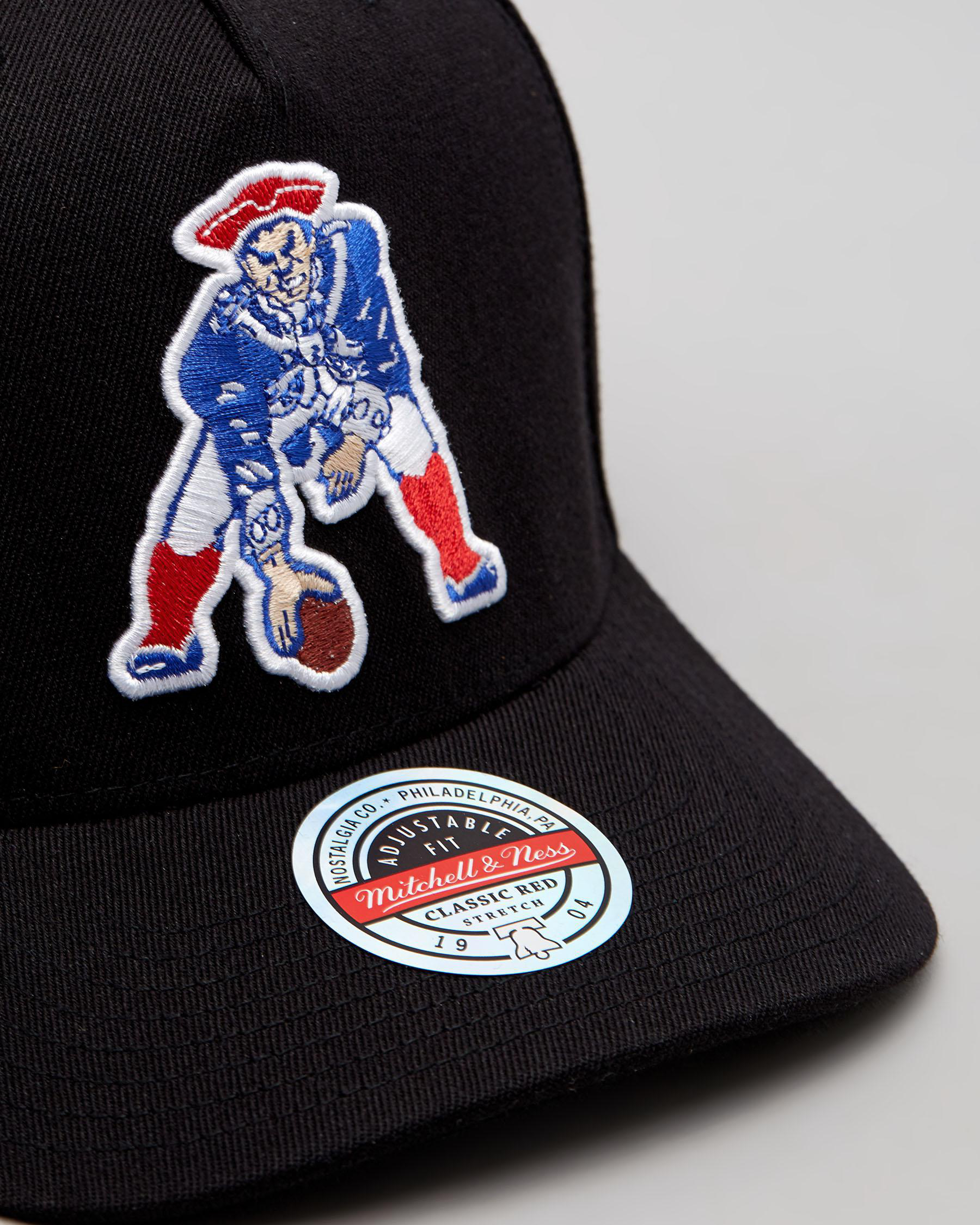 mitchell and ness patriots hat