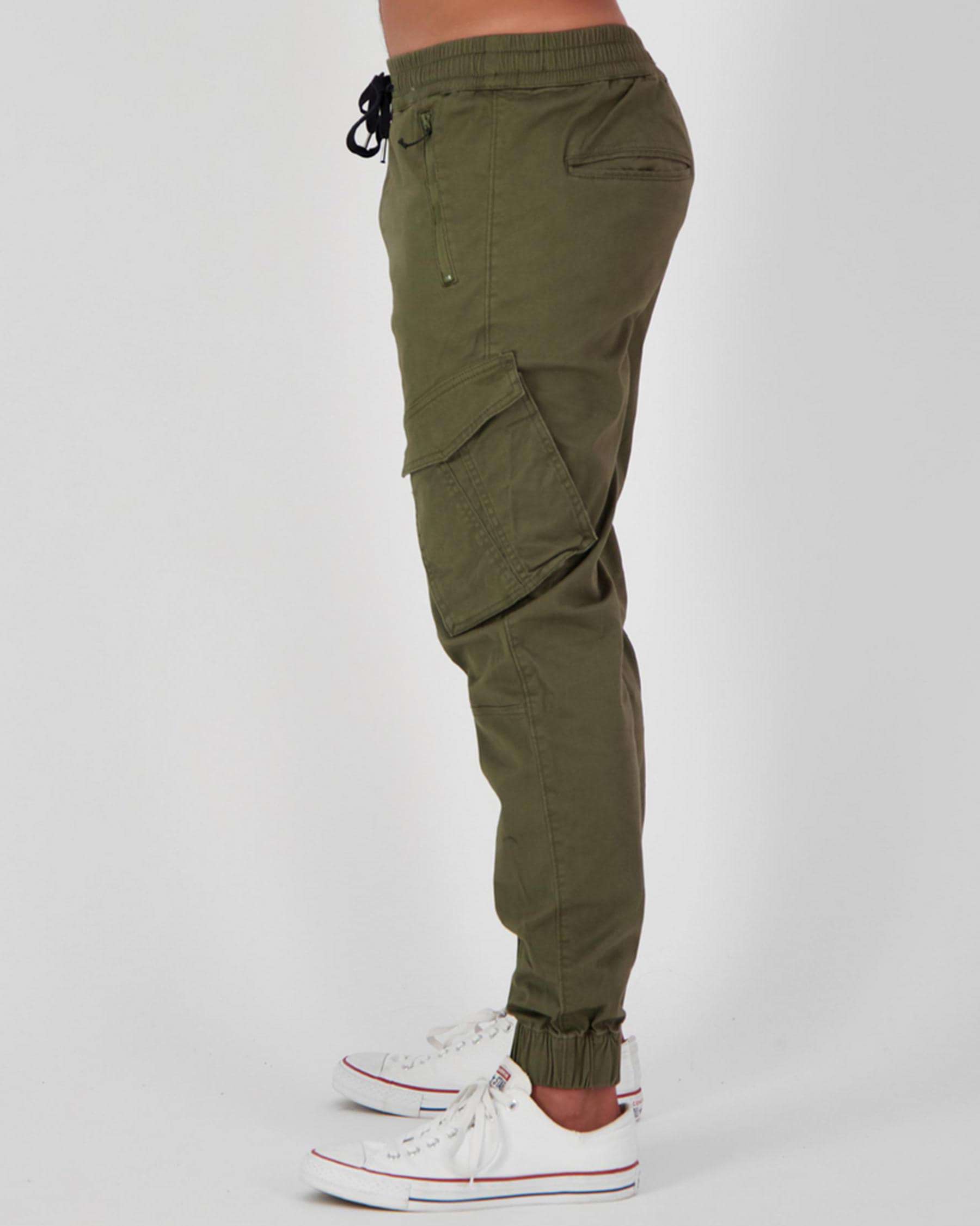 Shop Lucid Ranking Jogger In Olive - Fast Shipping & Easy Returns ...