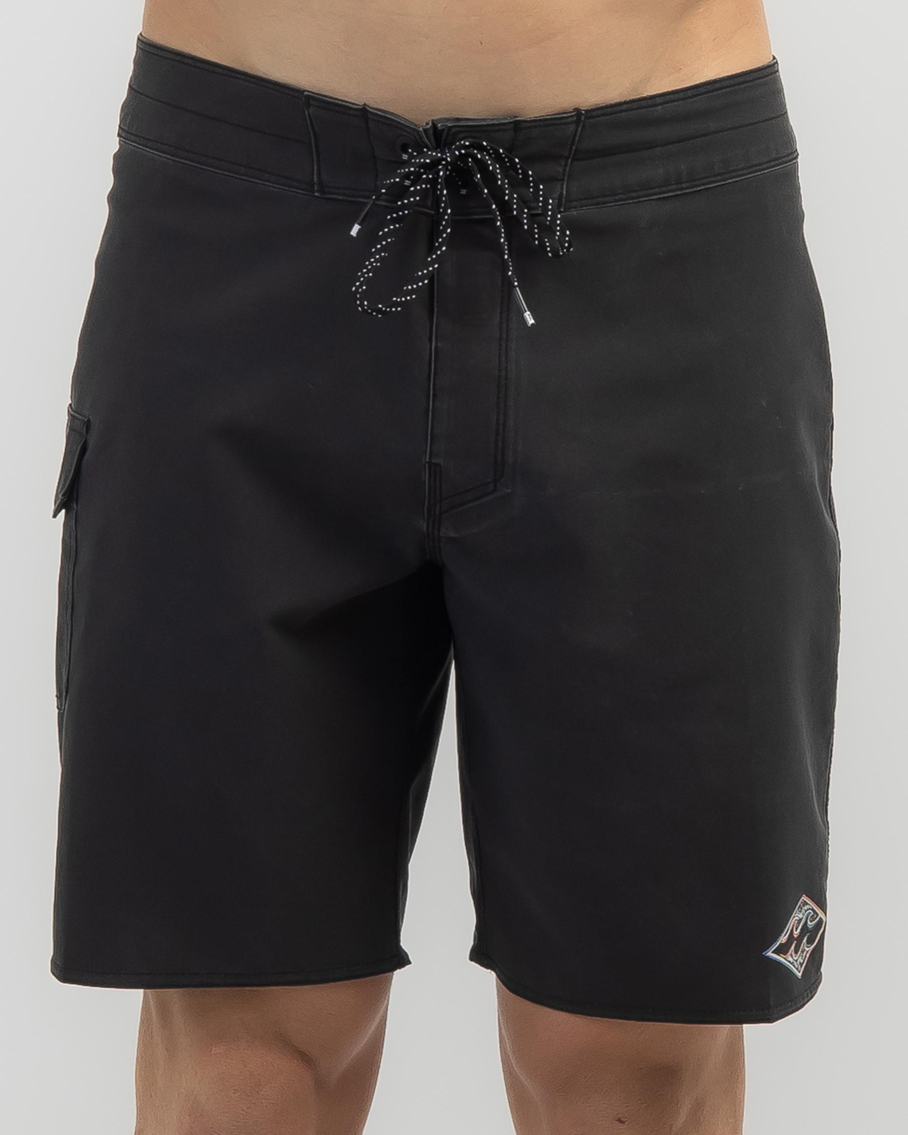 Shop Billabong Arch Pro Board Shorts In Black - Fast Shipping & Easy ...