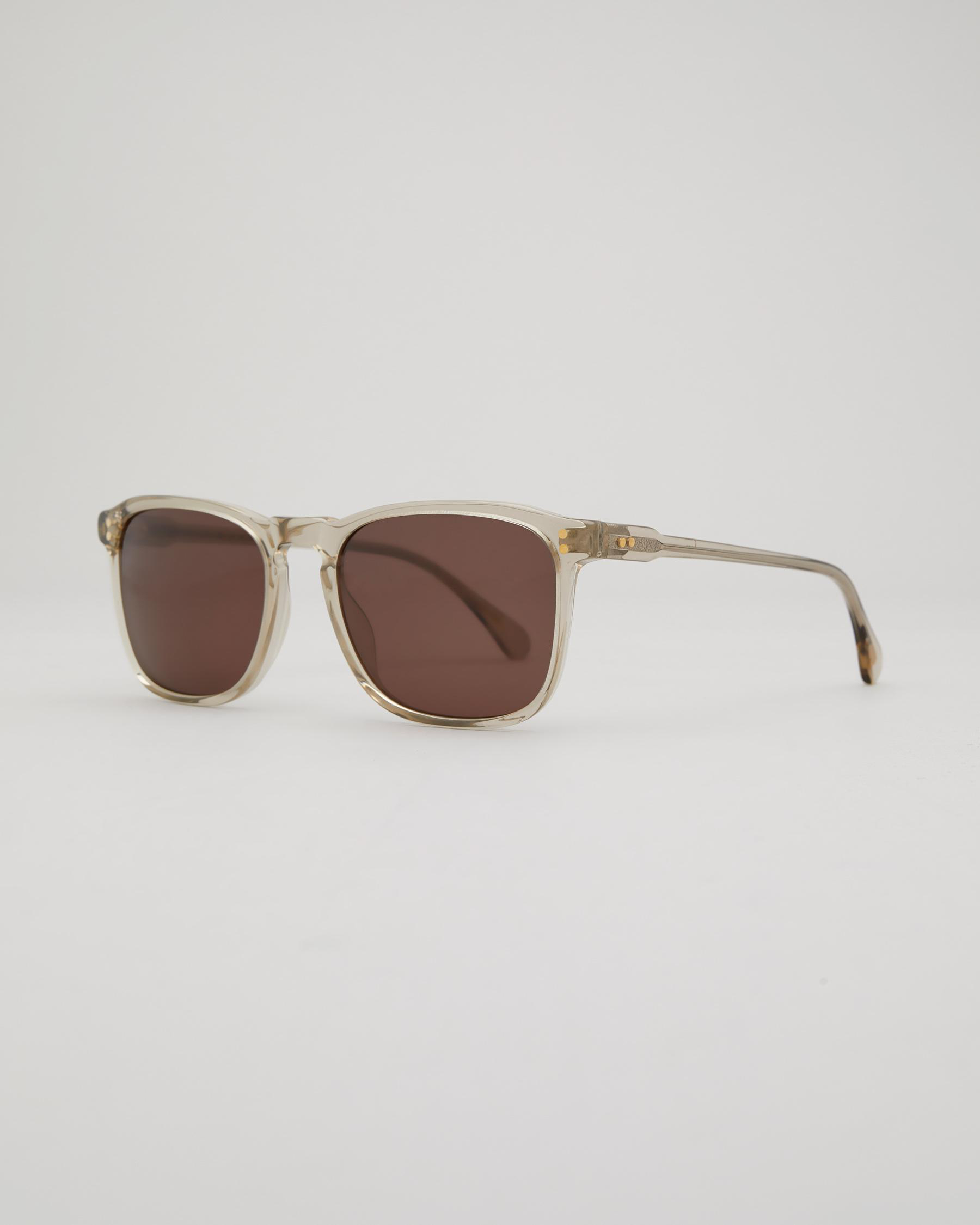 Raen Eyewear Wiley Sunglasses In Haze Crystal/plum Brown - Fast ...