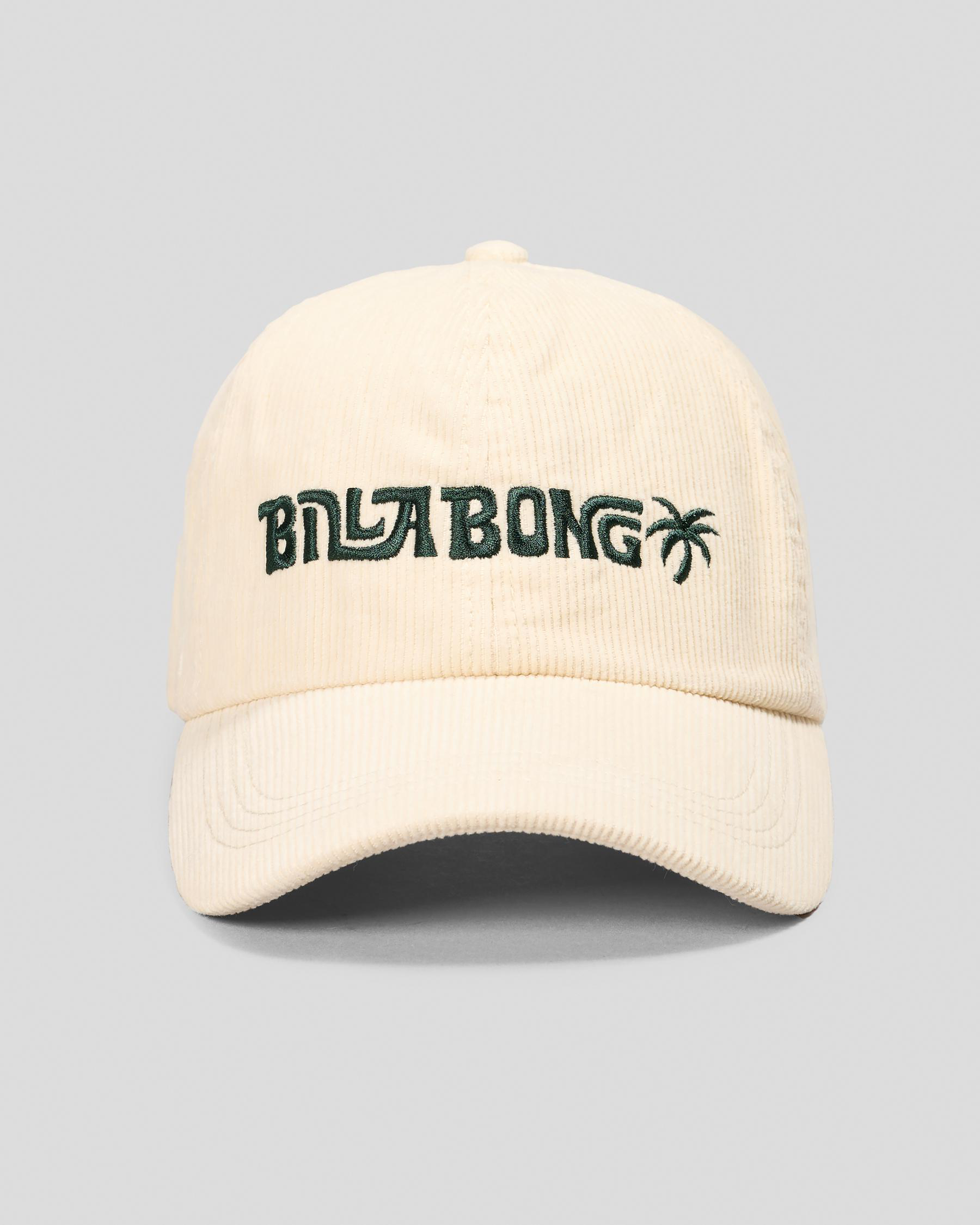 Shop Billabong Dad Cord Cap In Salt Crystal - Fast Shipping & Easy ...