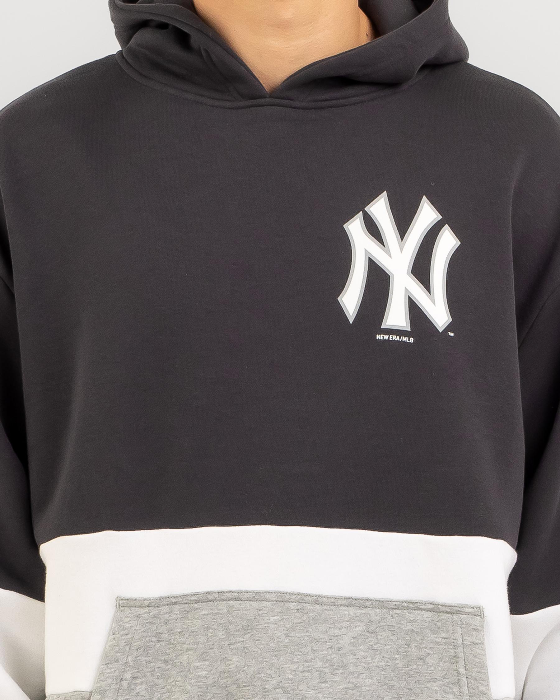 New Era New York Yankees Hoodie In Navy,white,heather Grey - FREE* Shipping  & Easy Returns - City Beach United States