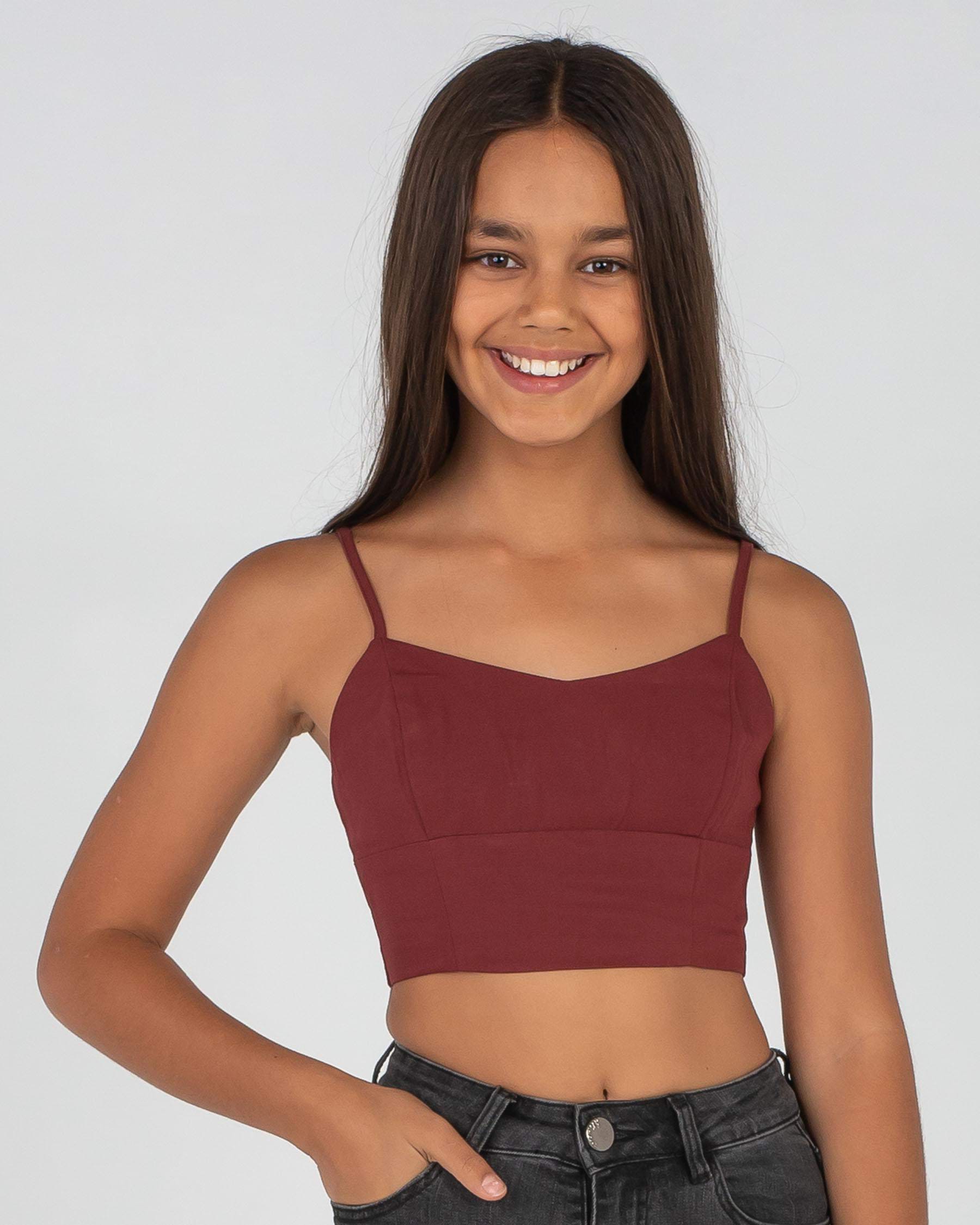 Girls 8-14 Full Camis & Tank Tops – Malibu Sugar