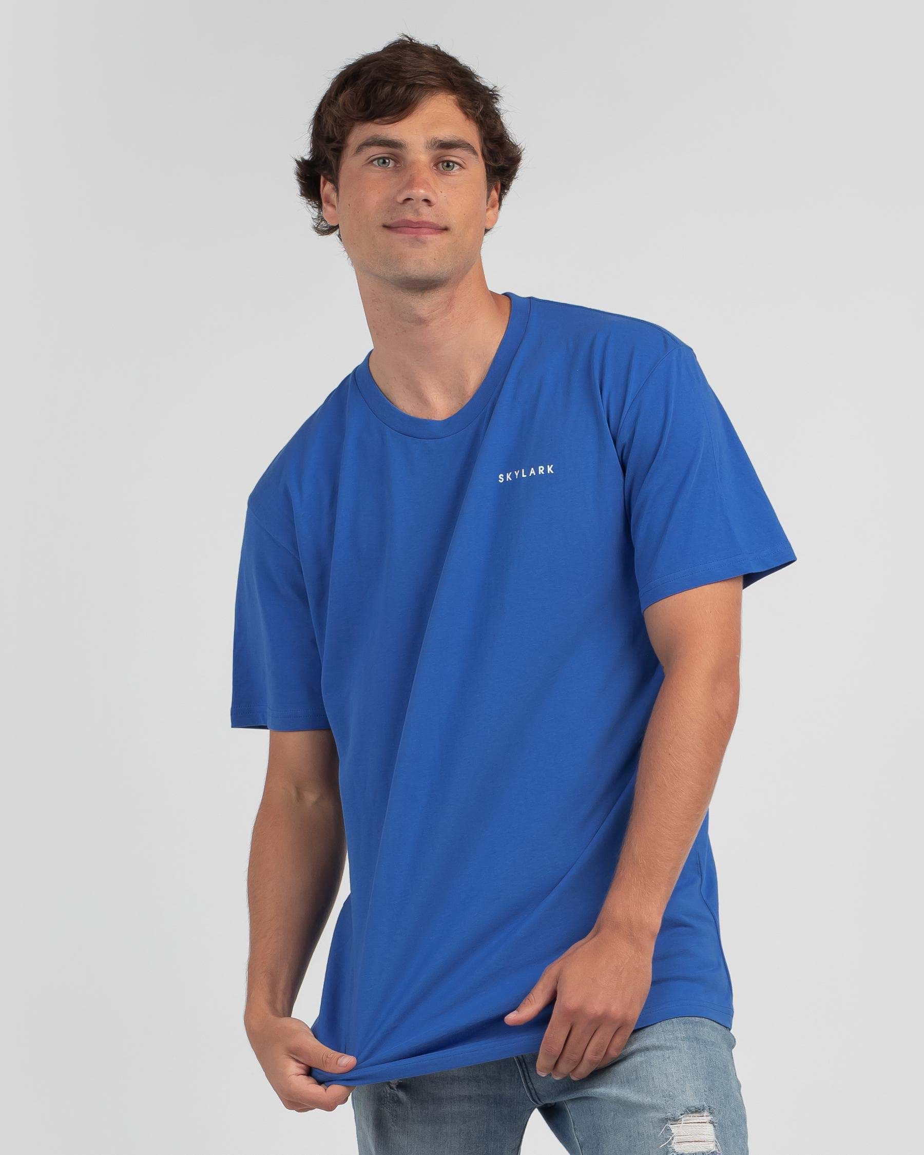 Shop Skylark Crucial T-Shirt In Royal Blue - Fast Shipping & Easy ...