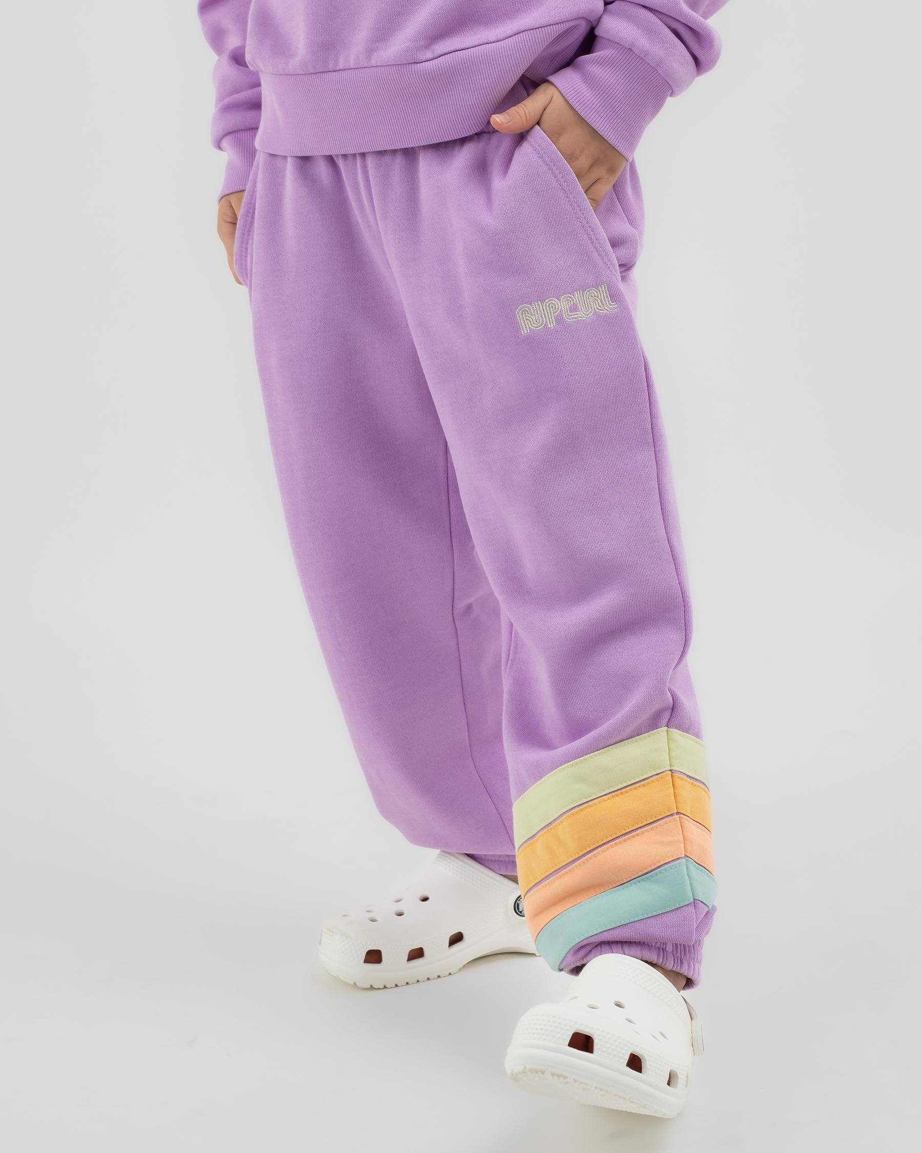 Rip Curl Toddlers' Surf Revival Trackpants In Orchid Mist - FREE ...