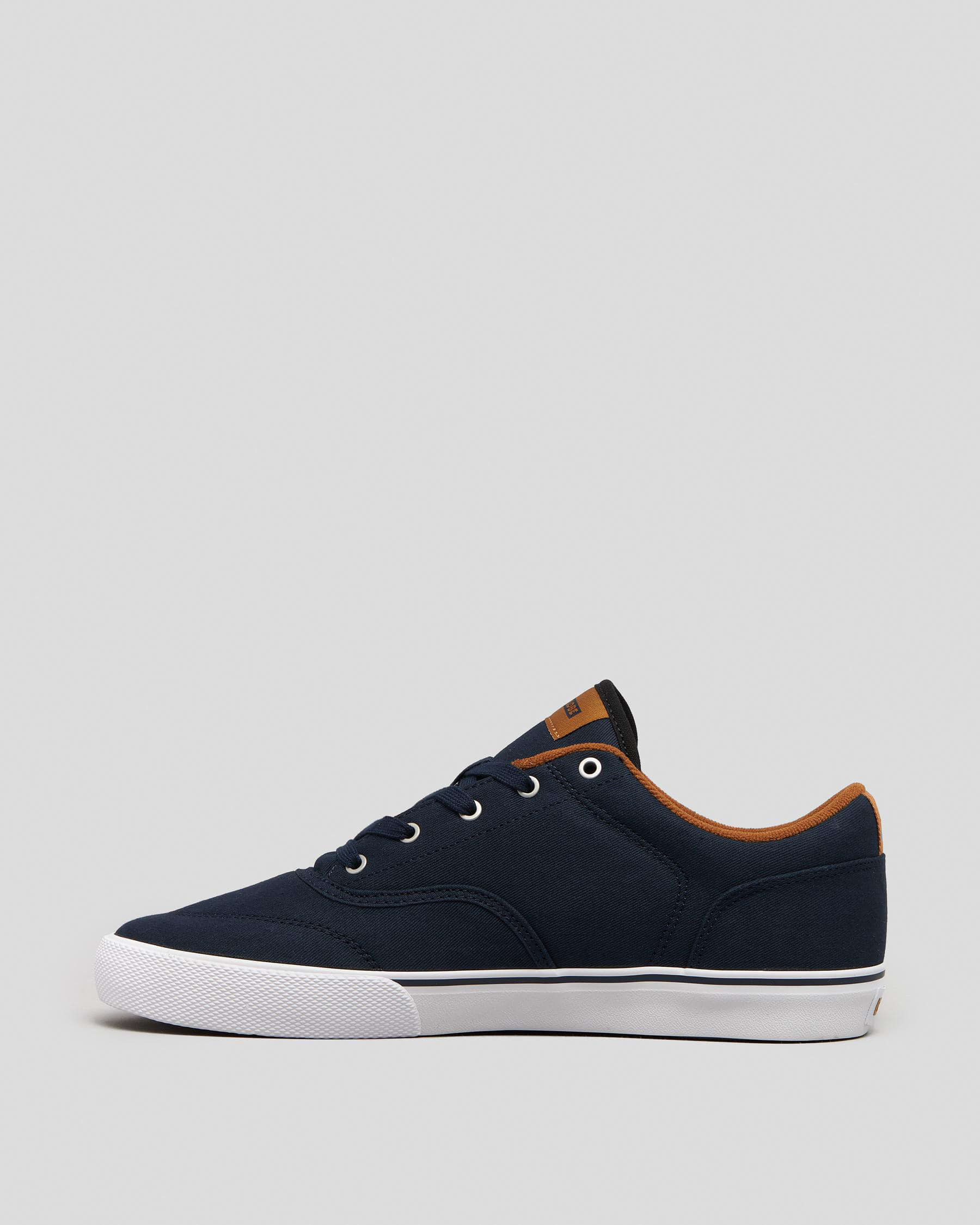 Globe Tribe Shoes In Navy Twill/white - Fast Shipping & Easy Returns ...
