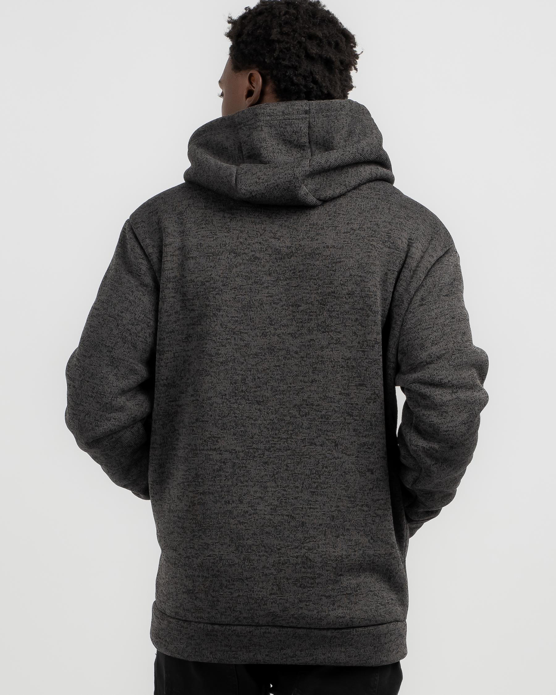 Shop Dexter Formulate Knit Hoodie In Charcoal - Fast Shipping & Easy ...