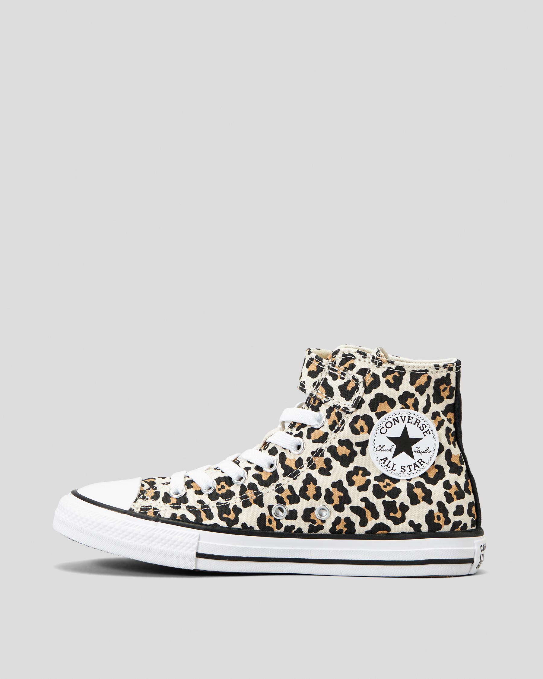 Shop Converse Chuck Taylor All Star Easy On Leopard Love In Driftwood ...