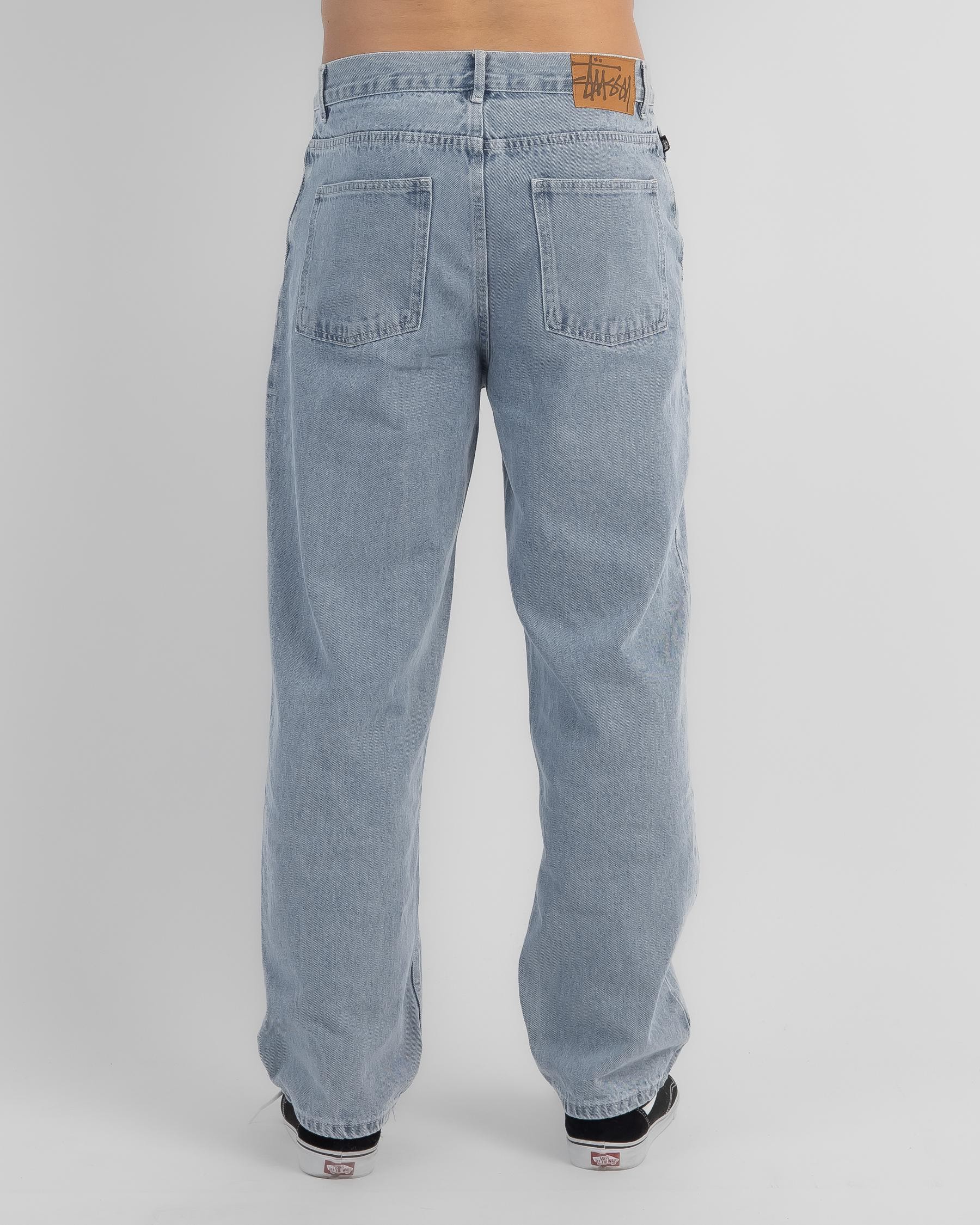 Shop Stussy Big Ol Jeans In Light - Fast Shipping & Easy Returns - City ...