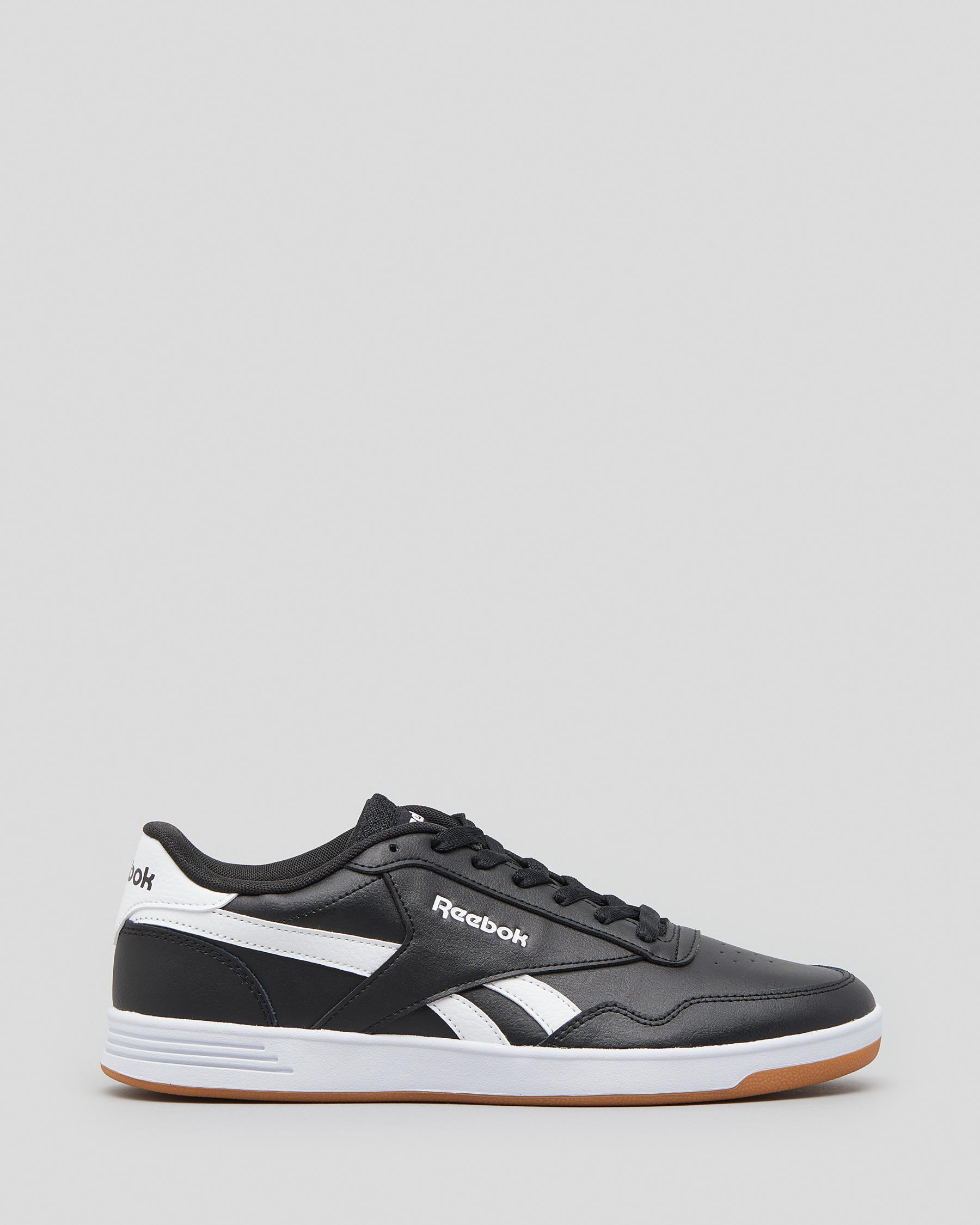 Shop Reebok Royal Techque T Shoes In Black/black/white/gum - Fast ...