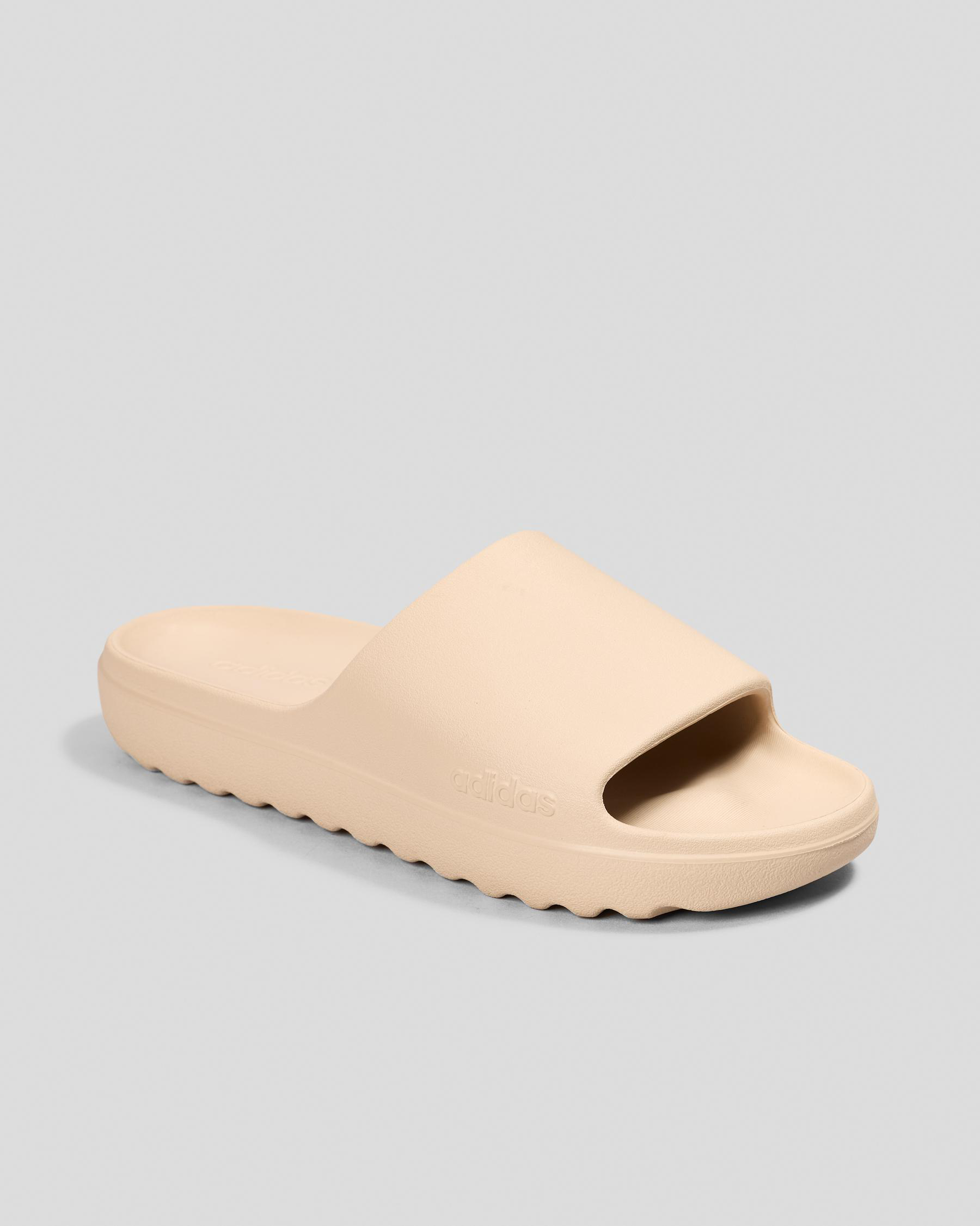 adidas Adilette Lumia Slides In Clay Brown/clay Brown/clay Brown - FREE ...