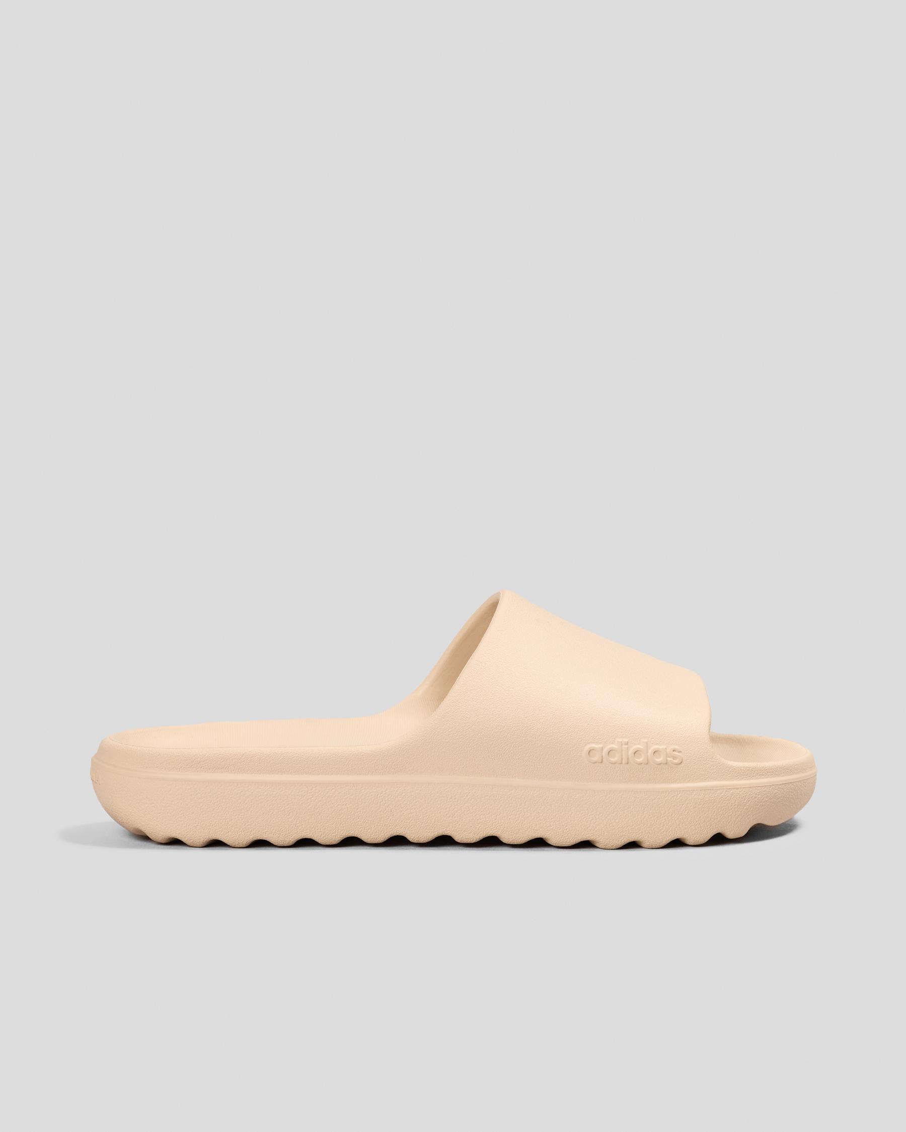 adidas Adilette Lumia Slides In Clay Brown/clay Brown/clay Brown - FREE ...