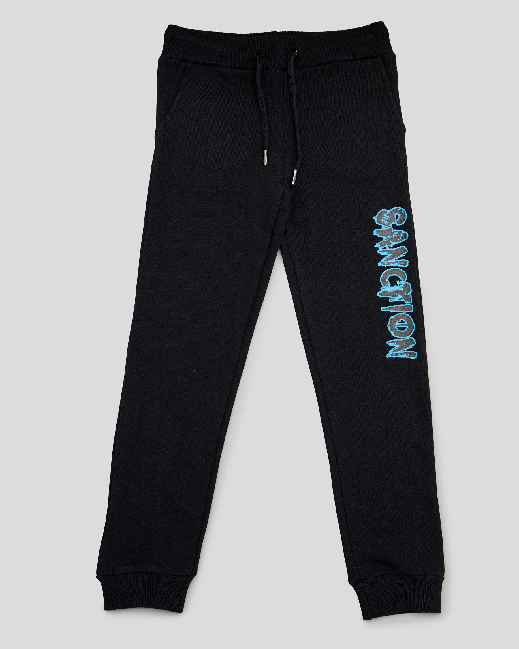 Shop Sanction Toddlers' Wild Child Track Pants In Black - Fast Shipping ...