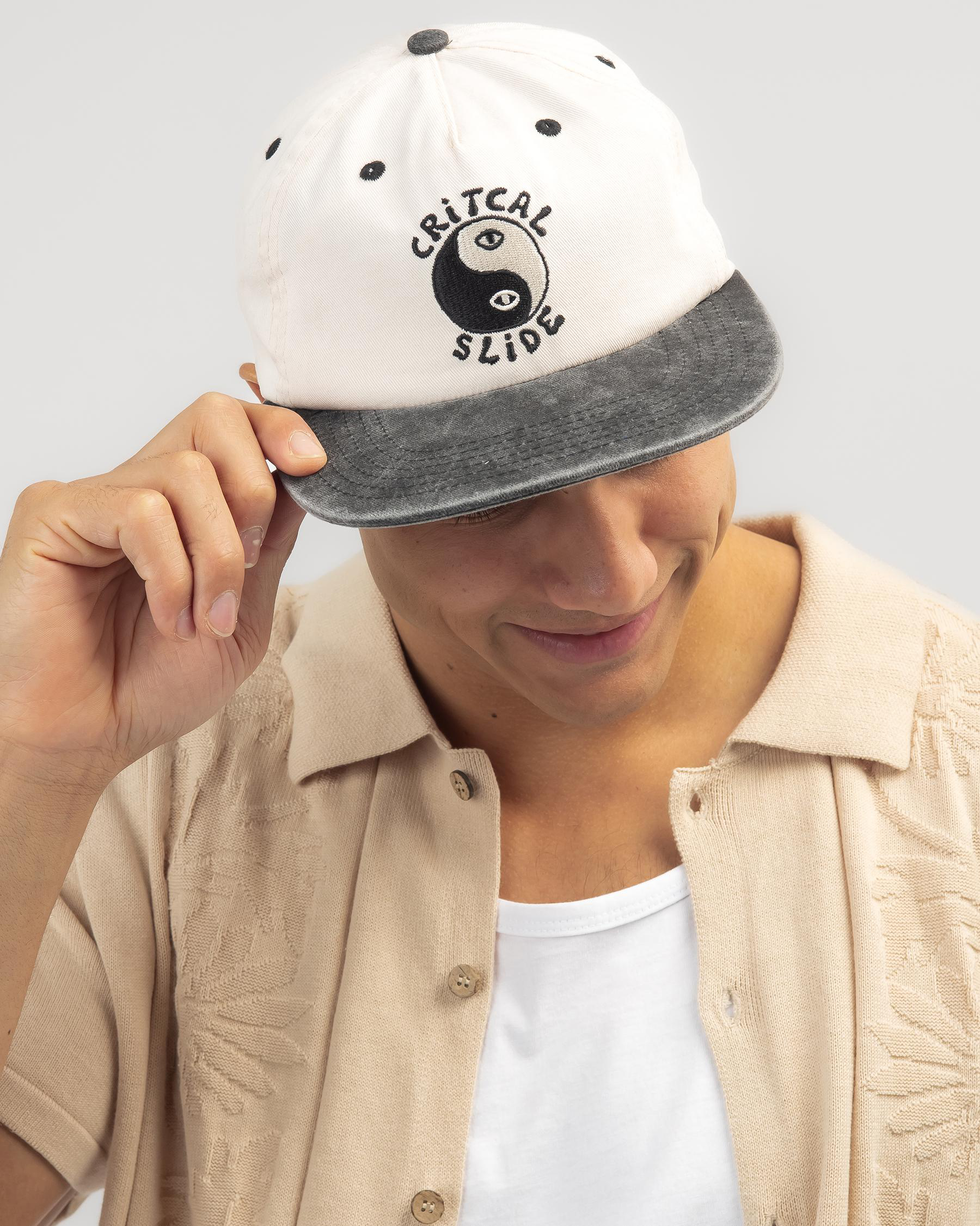 The Critical Slide Society Minds Eye Cap In Vintage White - FREE