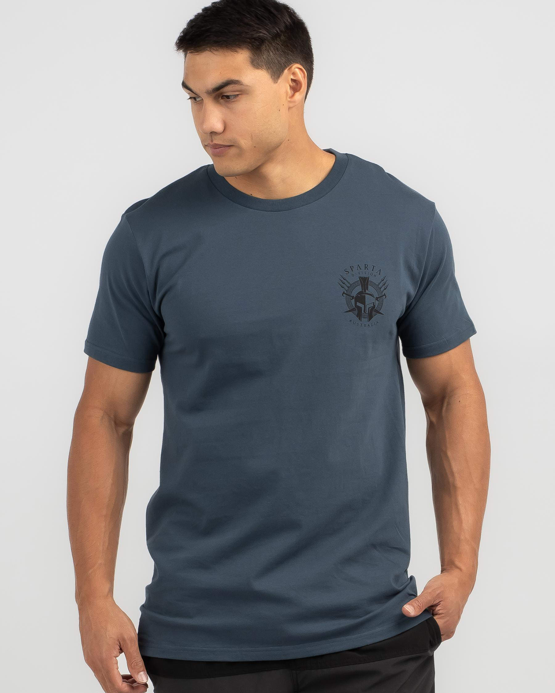 Shop Sparta Legion T-Shirt In Dark Teal - Fast Shipping & Easy Returns ...