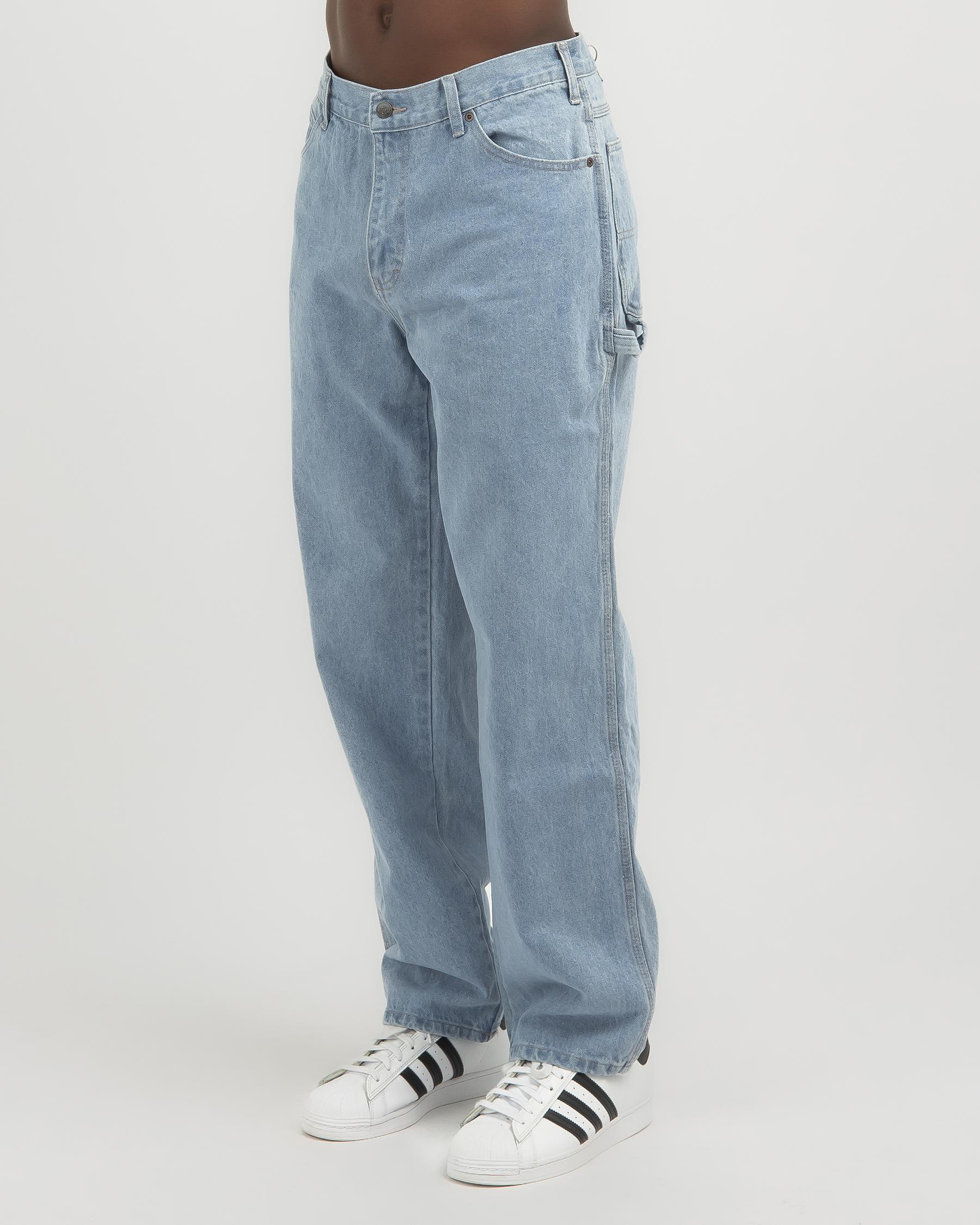 Dickies 1993 Relaxed Fit Carpenter Jeans In Light Indigo - Fast ...