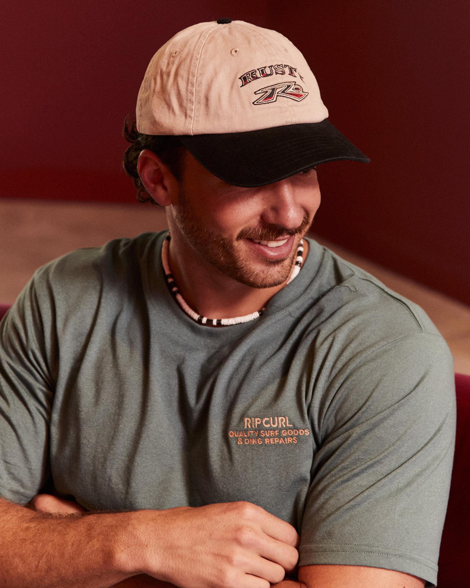 Rusty Been Better Adjustable Dad Cap In Oatmeal - Fast Shipping & Easy ...