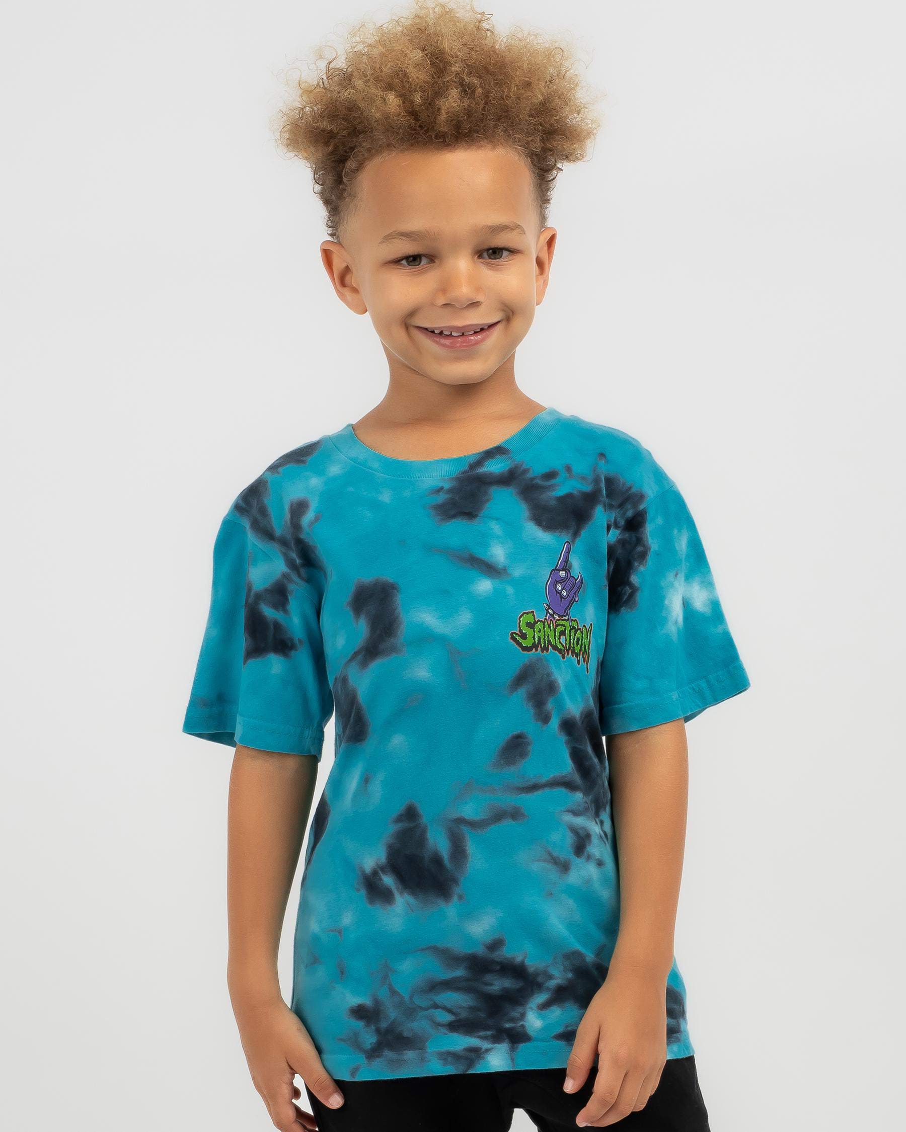 Shop Sanction Toddlers' Off Road T-Shirt In Mint Mottle - Fast Shipping ...