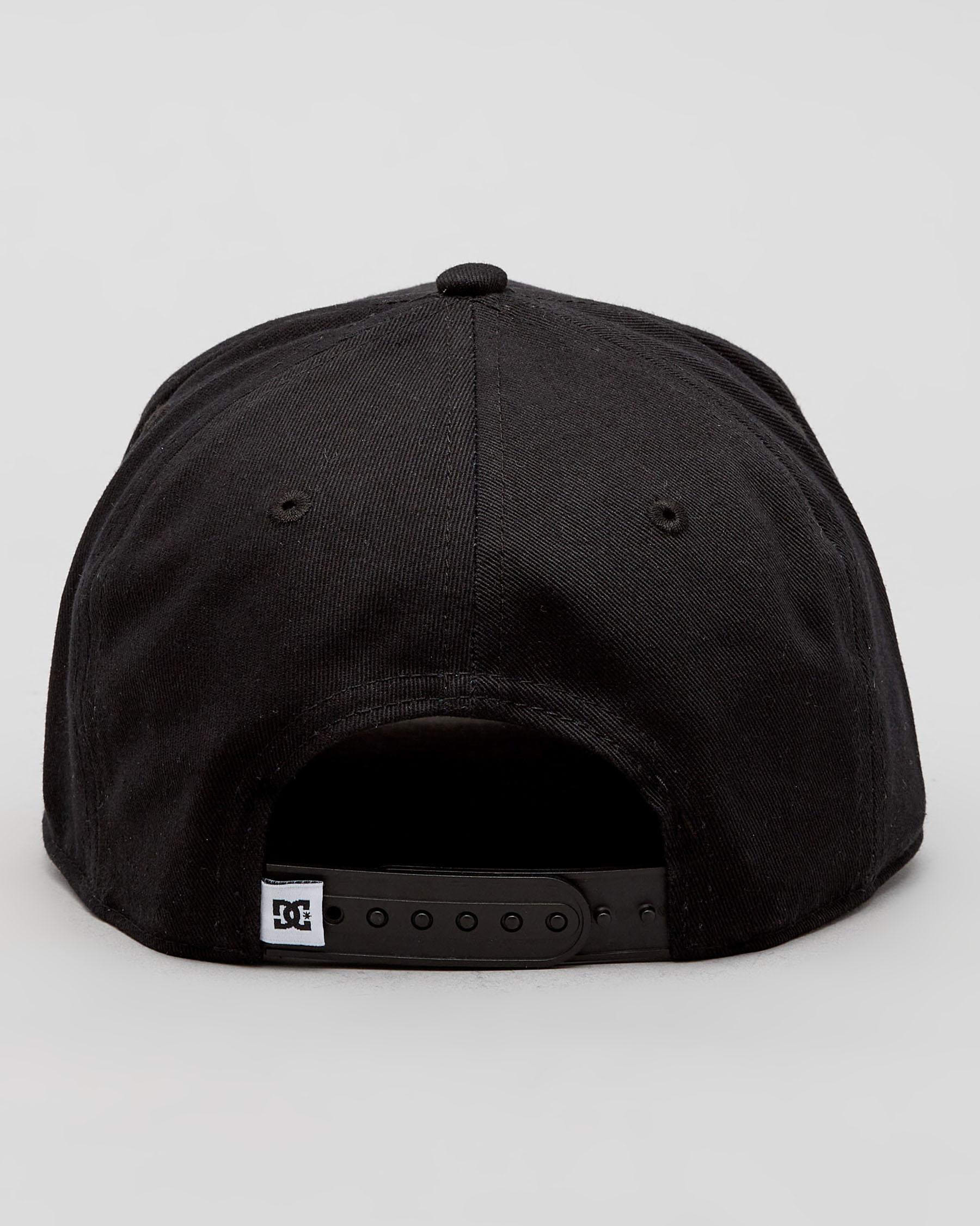 DC Shoes Boys' Heardnotts Snapback Cap In Black - Fast Shipping & Easy ...