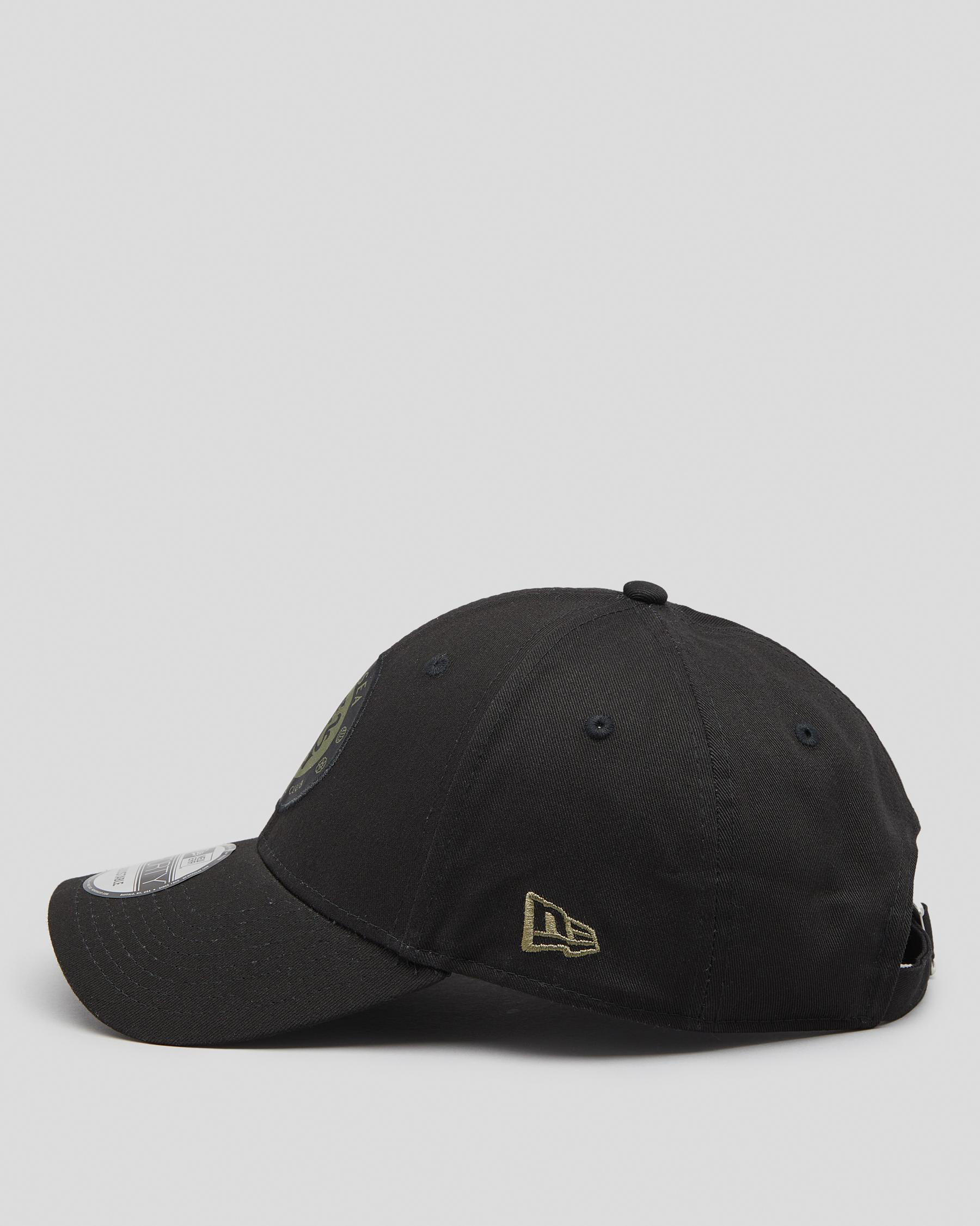 Shop New Era Chelsea FC 9Forty Cap In Black - Fast Shipping & Easy ...