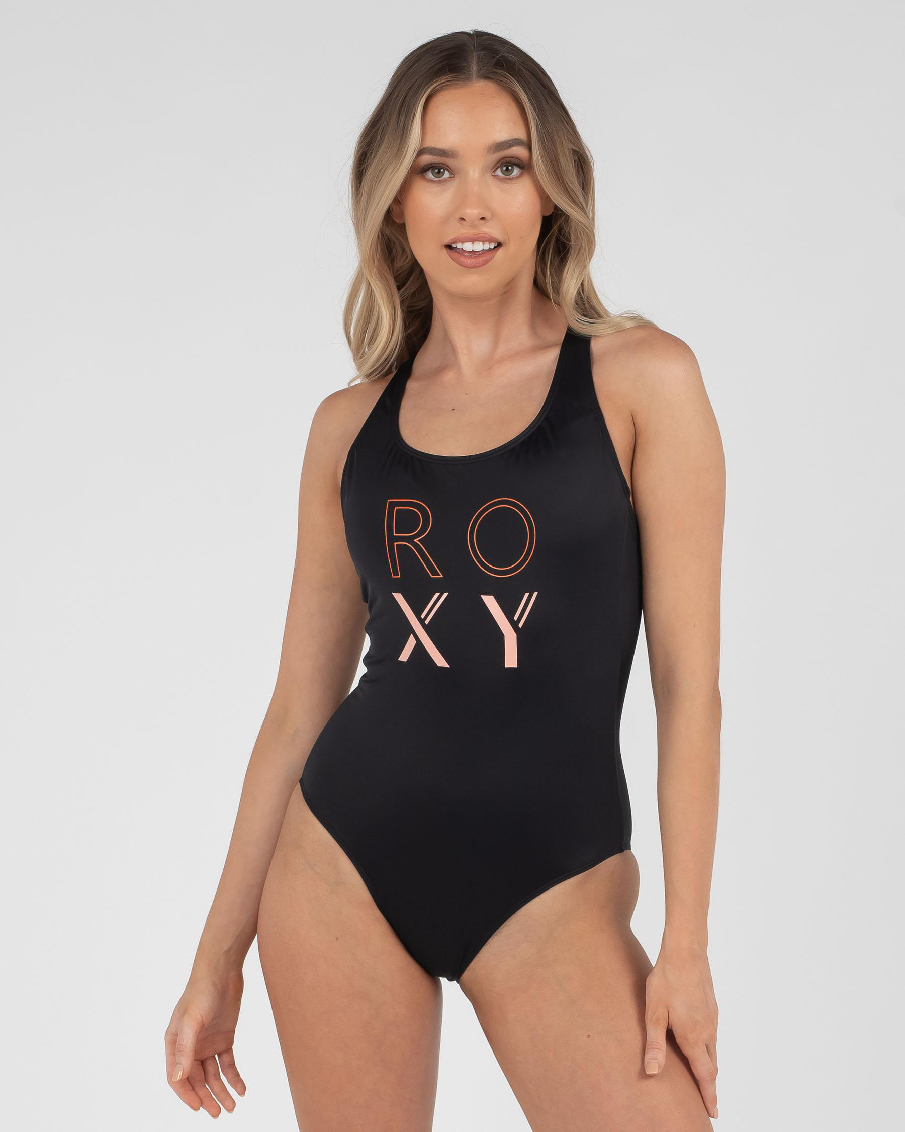 Womens Womens Roxy Fitness One Piece Swimsuit by ROXY