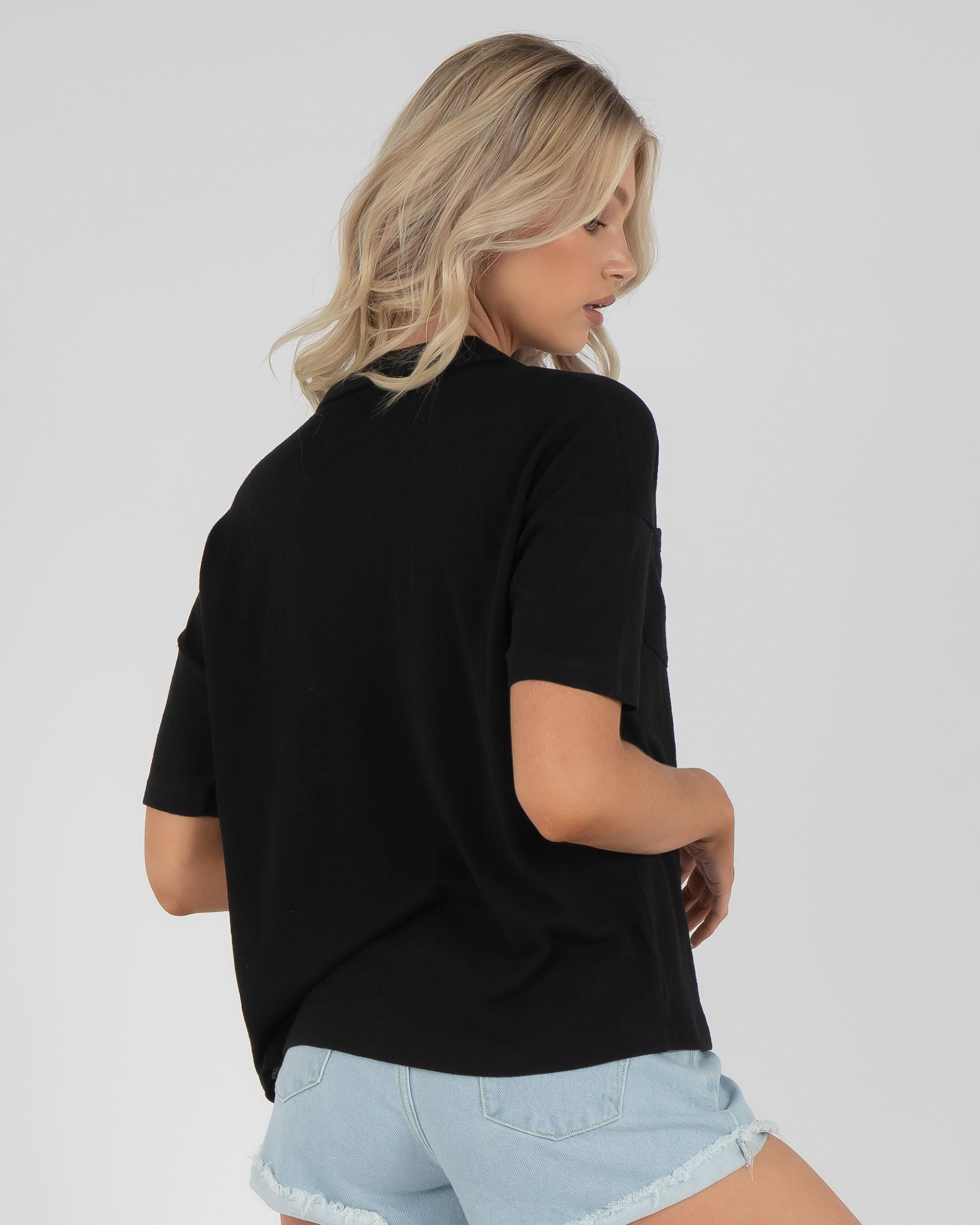 Shop Ava And Ever Rocco Shirt In Black - Fast Shipping & Easy Returns ...