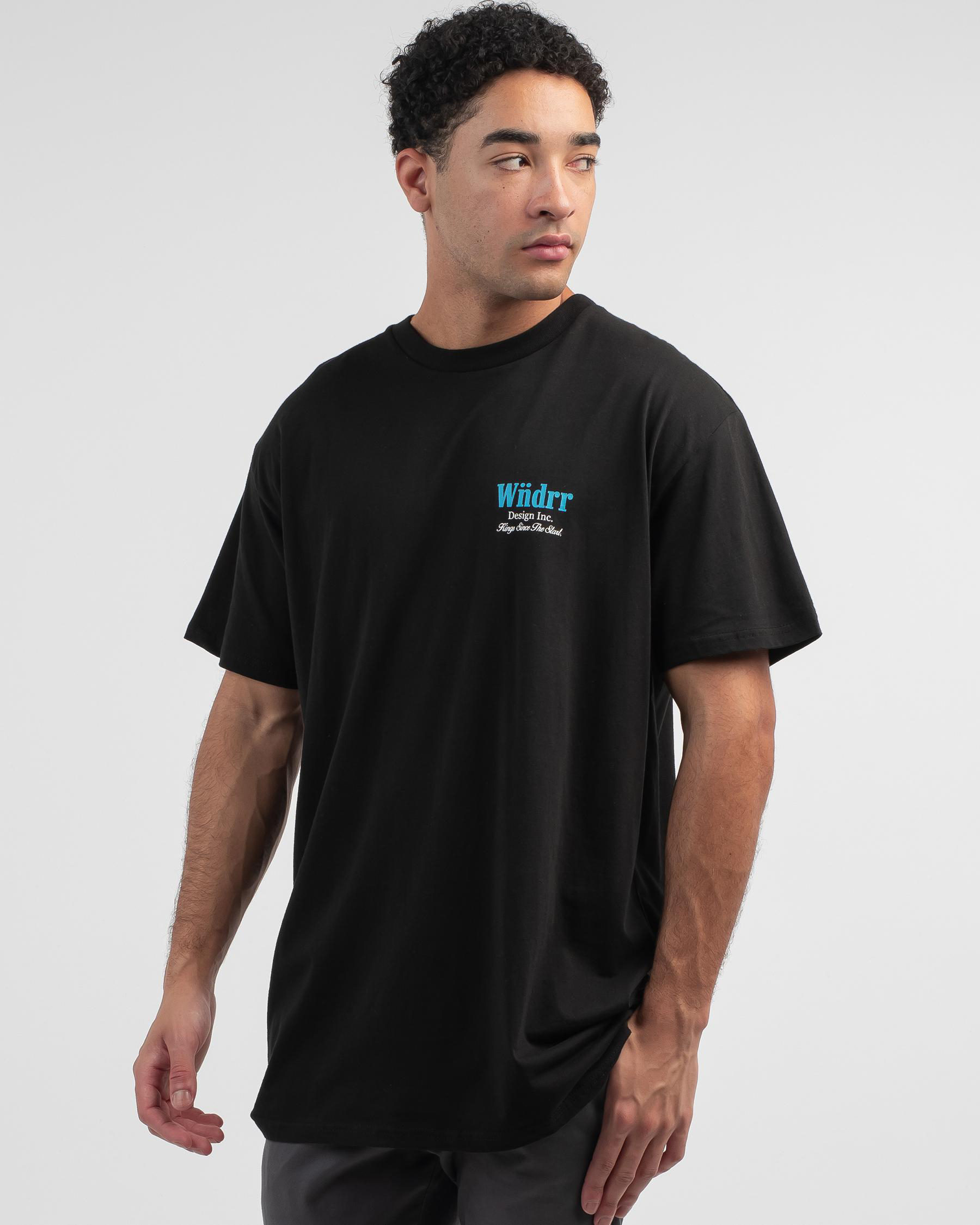 Wndrr Vision T-Shirt In Black - Fast Shipping & Easy Returns - City ...