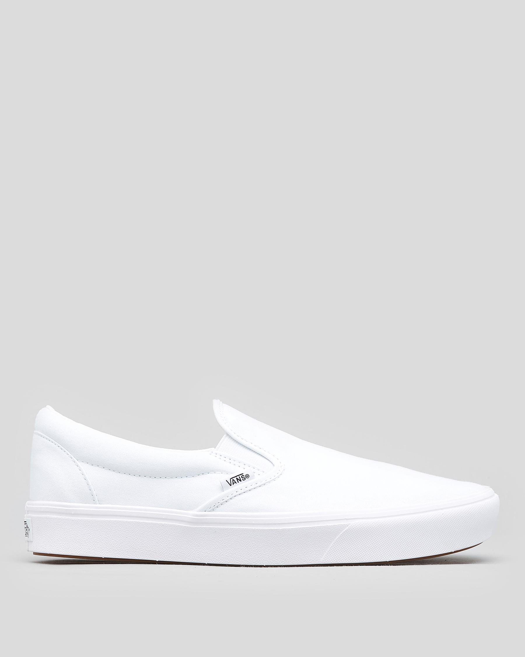 Vans CSO Comfycush Shoes In True White/true White - Fast Shipping ...