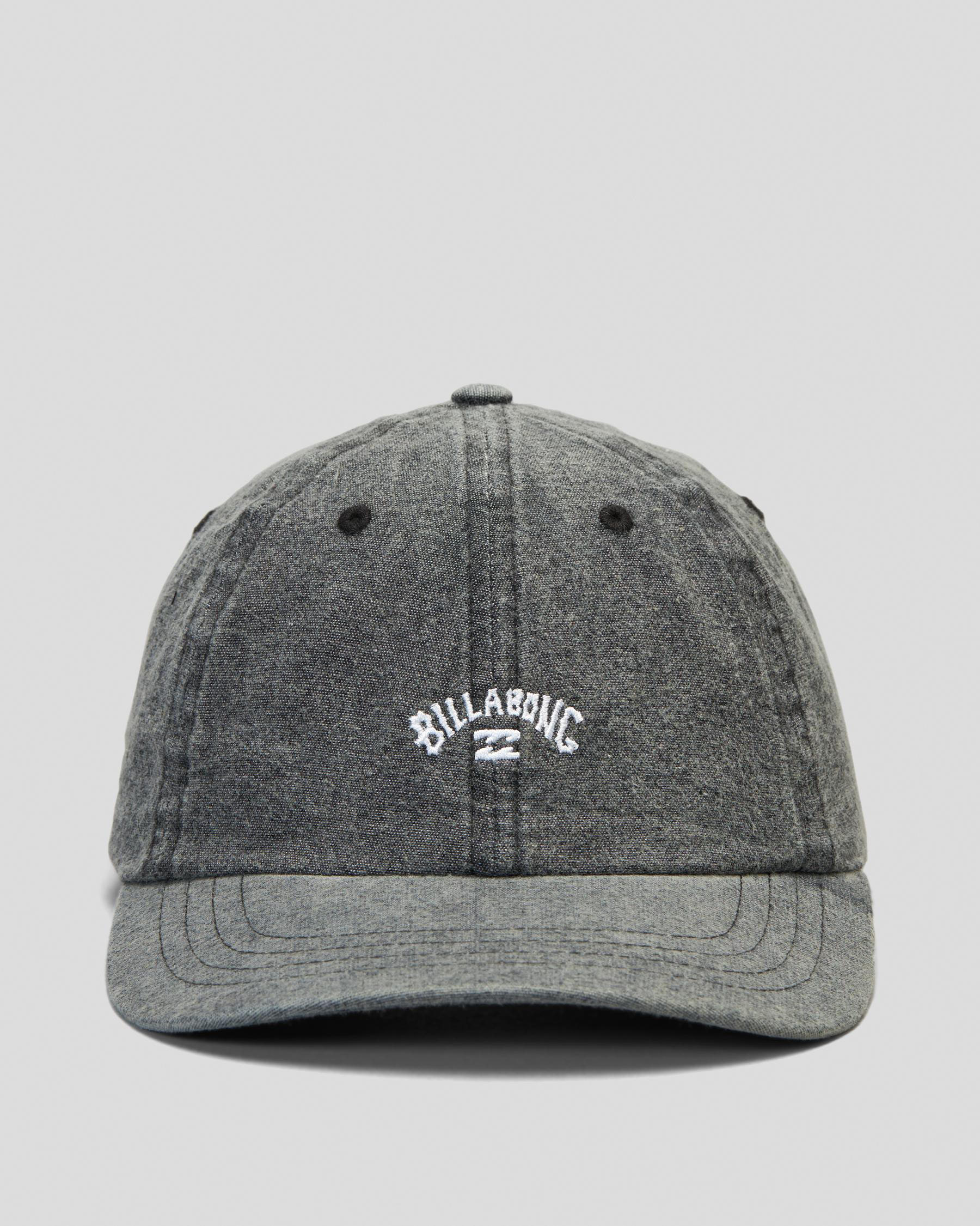 Billabong Peyote Washed Dad Cap In Washed Black - Fast Shipping & Easy ...
