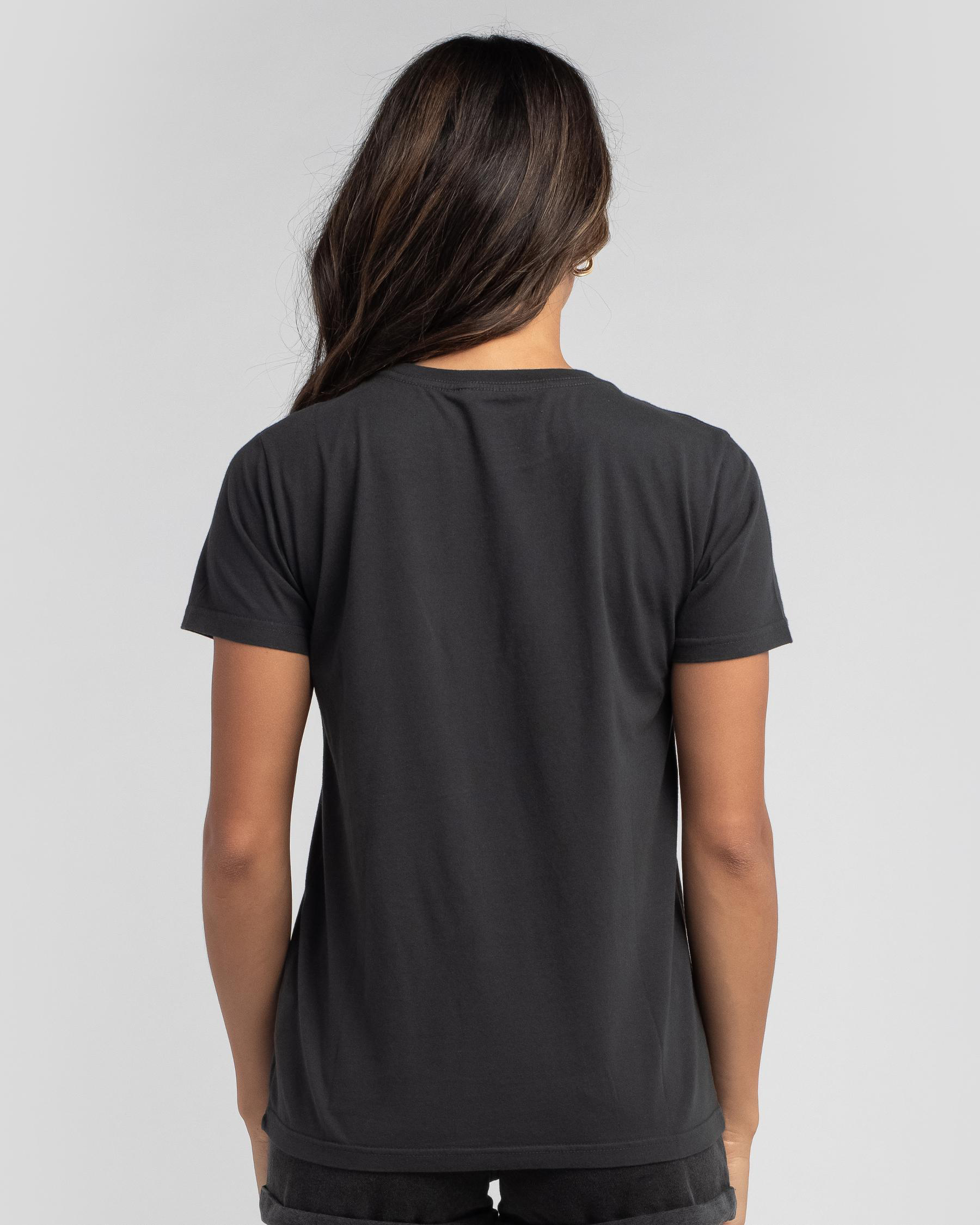 Rip Curl Sayulita T-Shirt In Washed Black - Fast Shipping & Easy ...