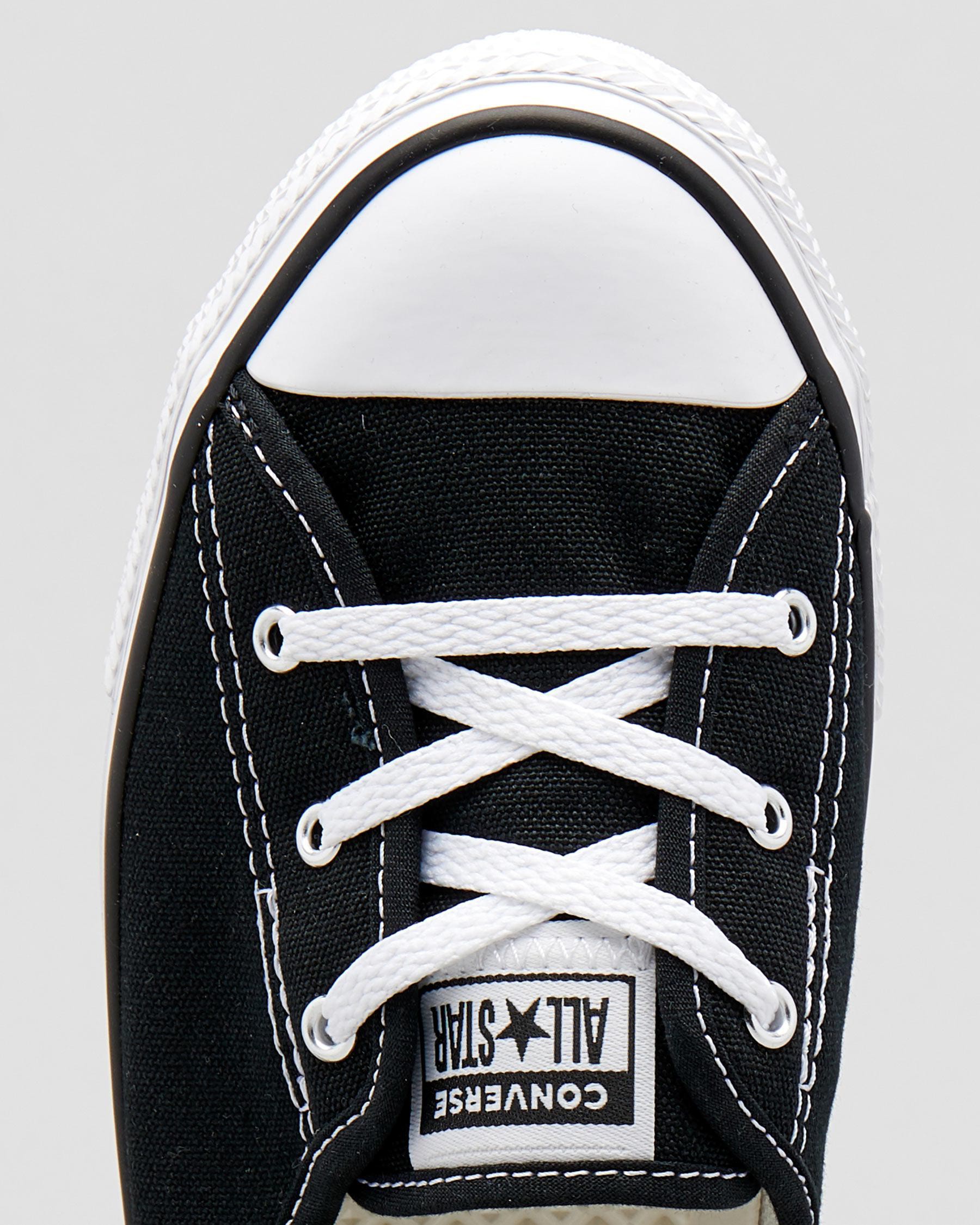 under ekstra Udfør Converse Womens Chuck Taylor Ballet Lace Low Shoes In Black/white/black -  FREE* Shipping & Easy Returns - City Beach United States