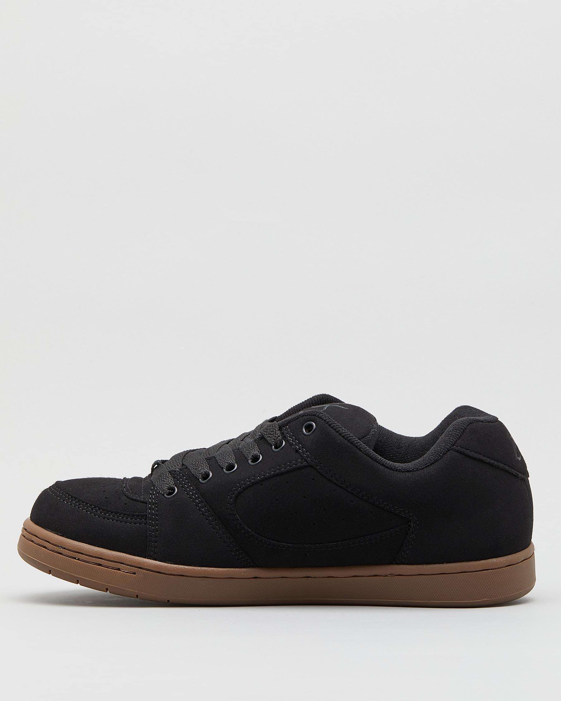 Shop Es Accel OG Shoes In Black/charcoal/gum - Fast Shipping & Easy ...