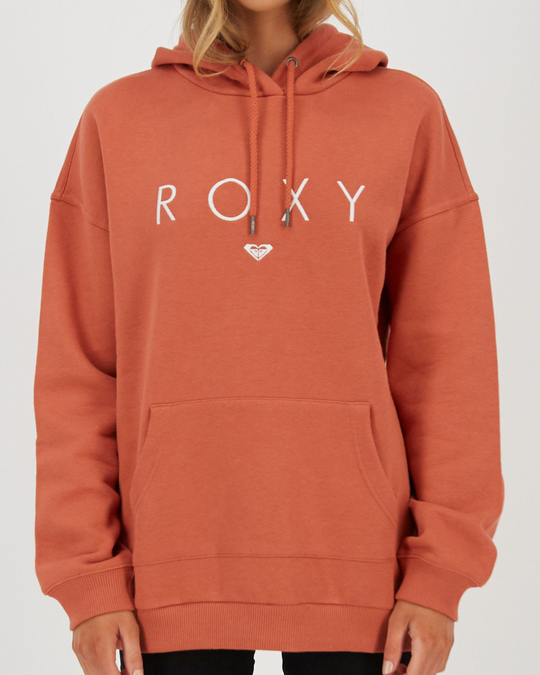 Shop Roxy High On The Line Hoodie In Bruschetta - Fast Shipping & Easy ...