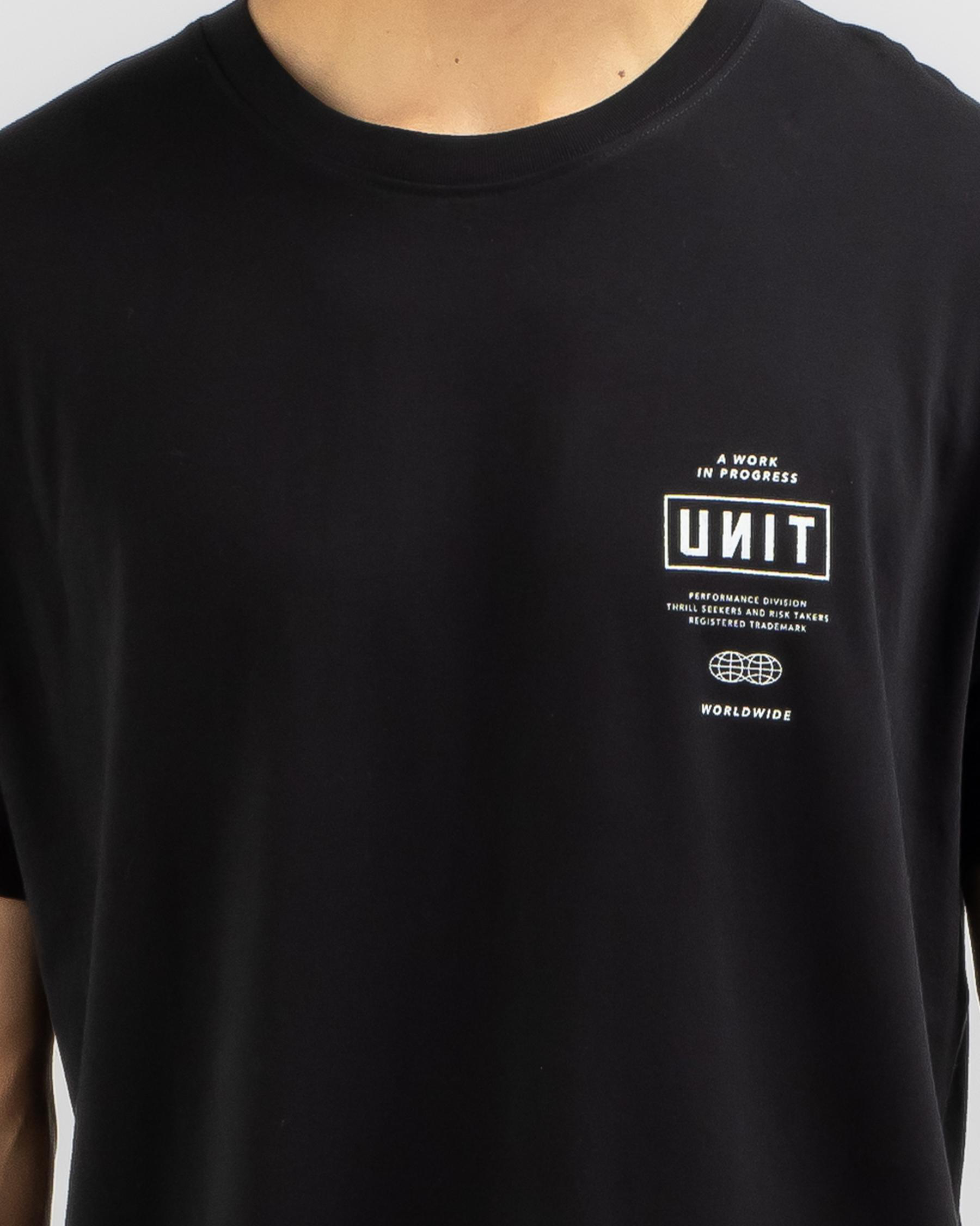 Shop Unit Vision T-Shirt In Black - Fast Shipping & Easy Returns - City ...