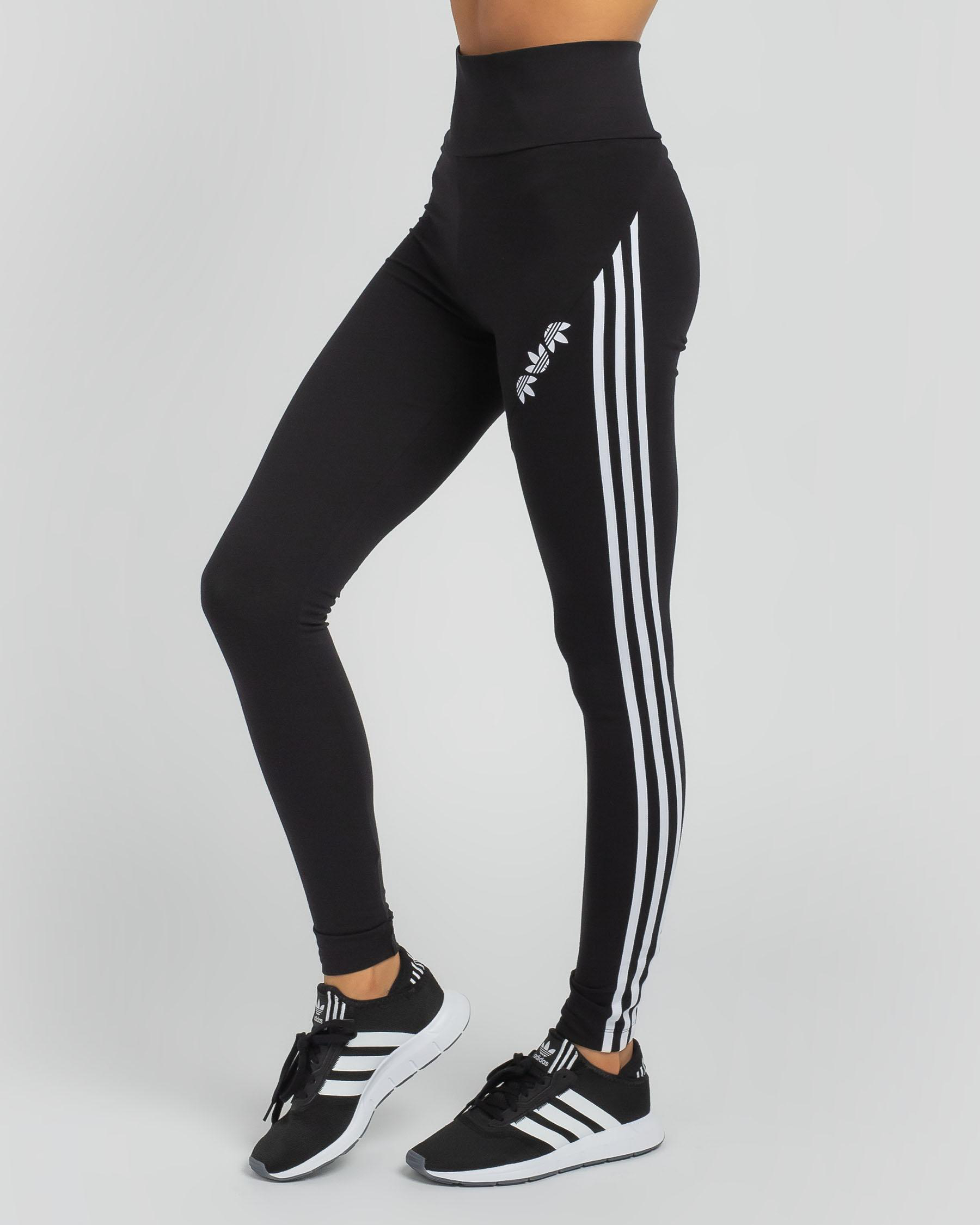 High Waisted 3 Stripes Leggings