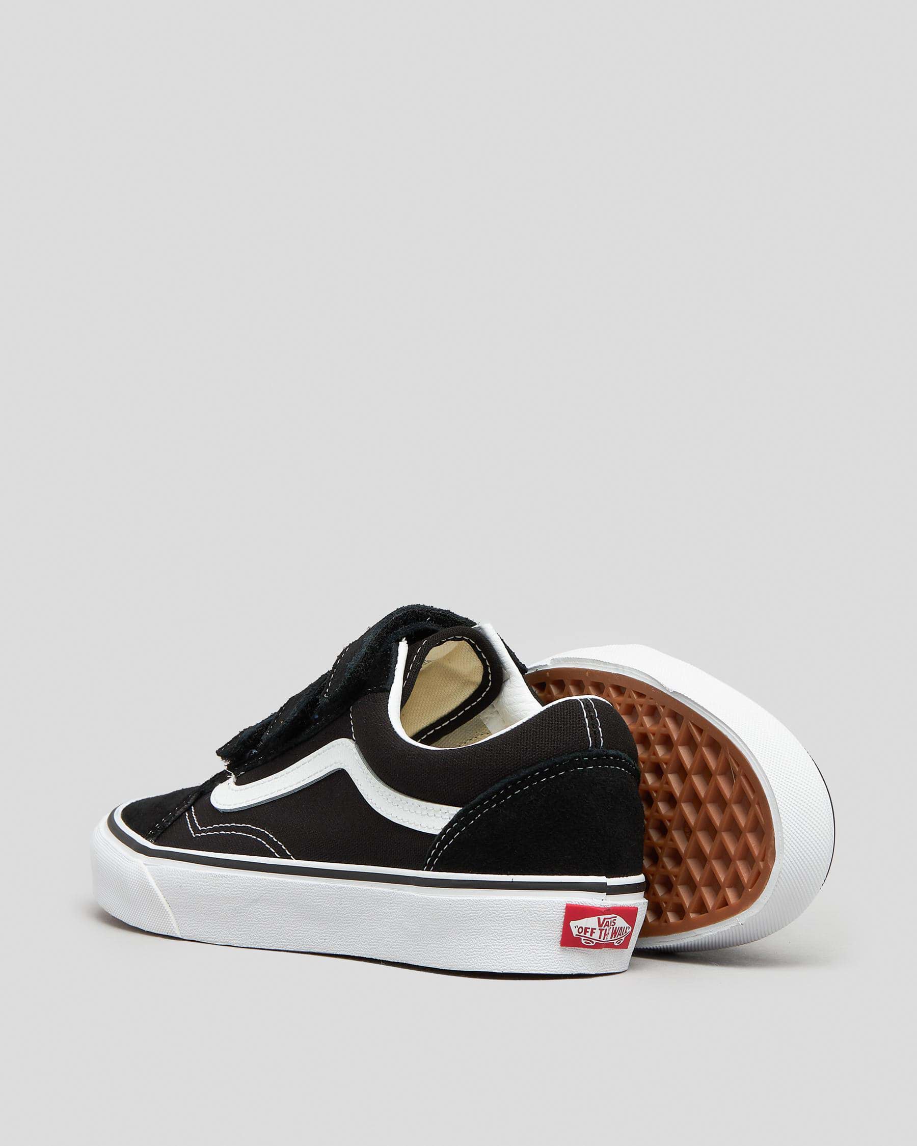 Shop Vans Womens Old Skool Shoes In Black/white - Fast Shipping & Easy ...