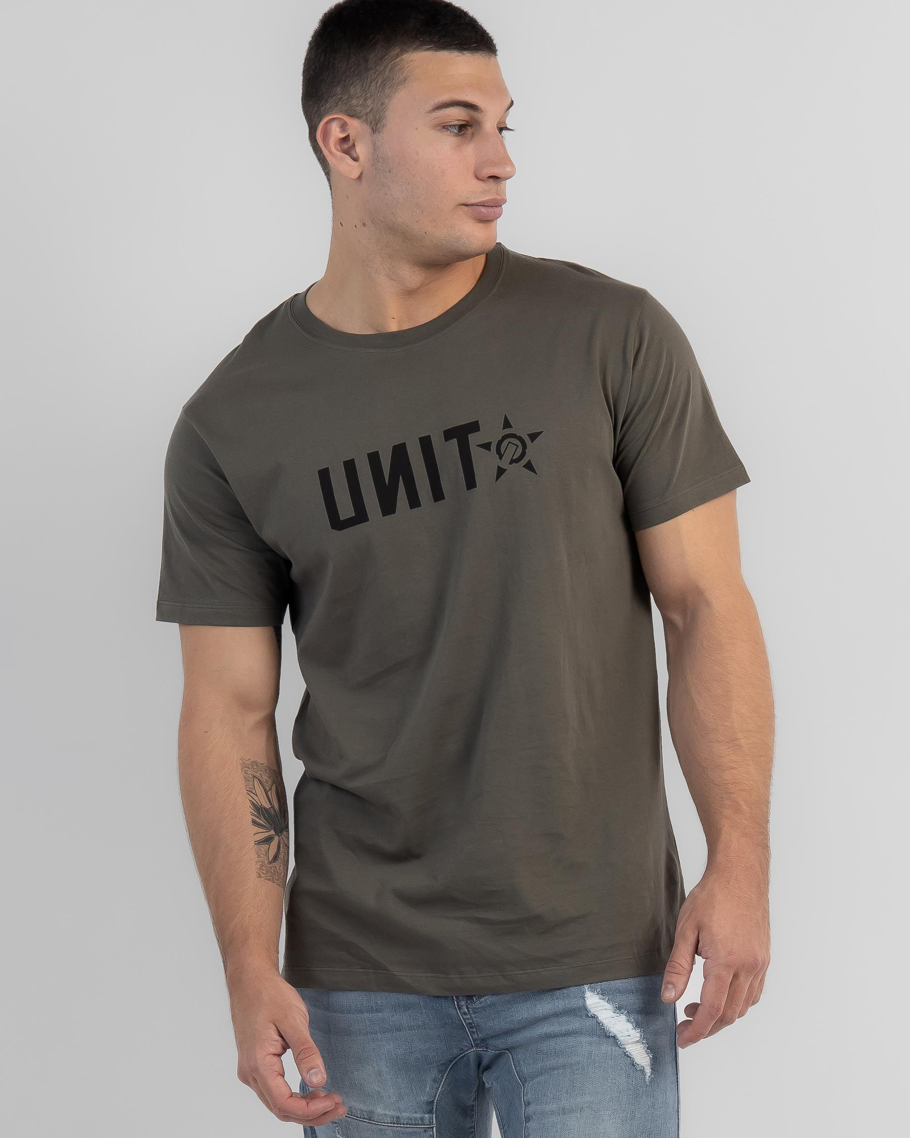 Shop Unit Inc T-Shirt In Military - Fast Shipping & Easy Returns - City ...