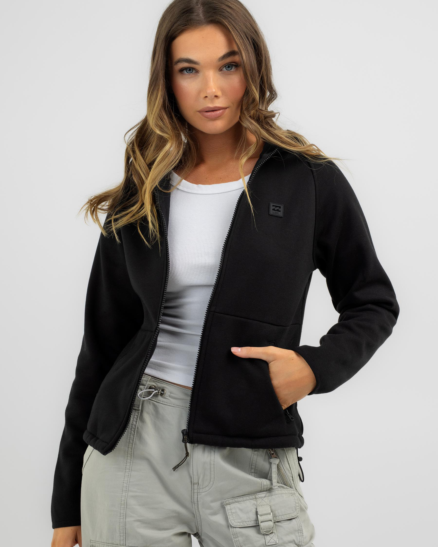 Billabong Breton Tech Hooded Jacket In Black | City Beach United States