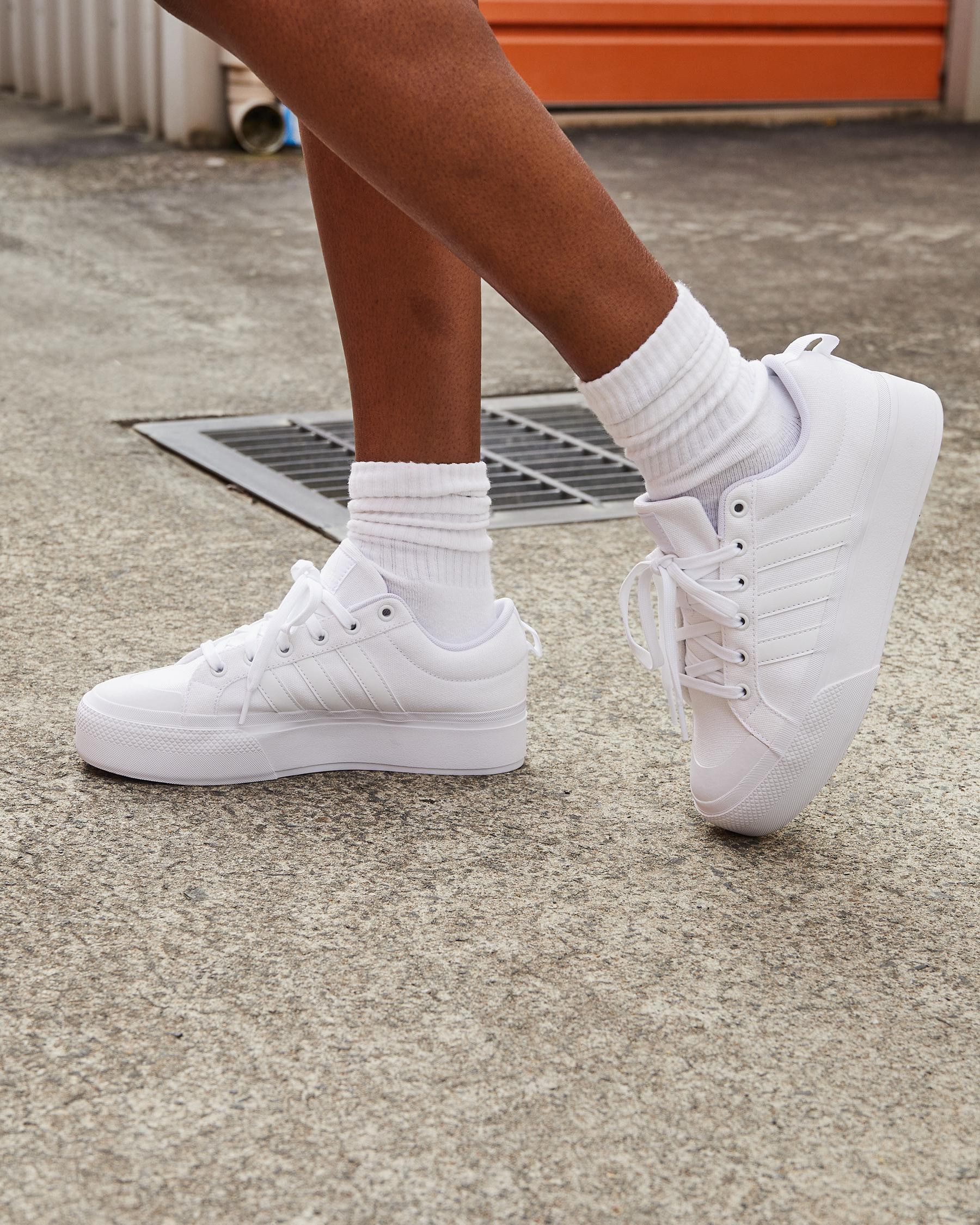 adidas Bravada 2.0 Platform Shoes - Beige | Women's Lifestyle | adidas US