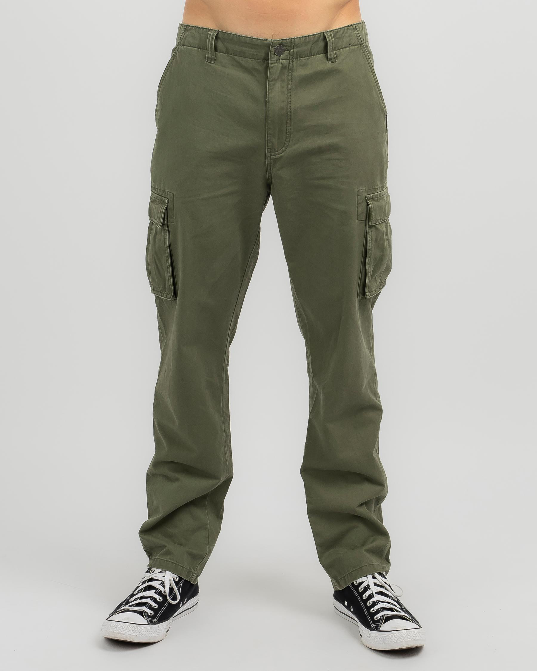 Rusty Manila Cargo Pants In Army - FREE* Shipping & Easy Returns - City ...